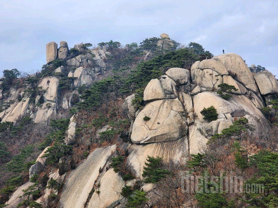 수락산등반 했습니다 비오기 직전에 하산완료