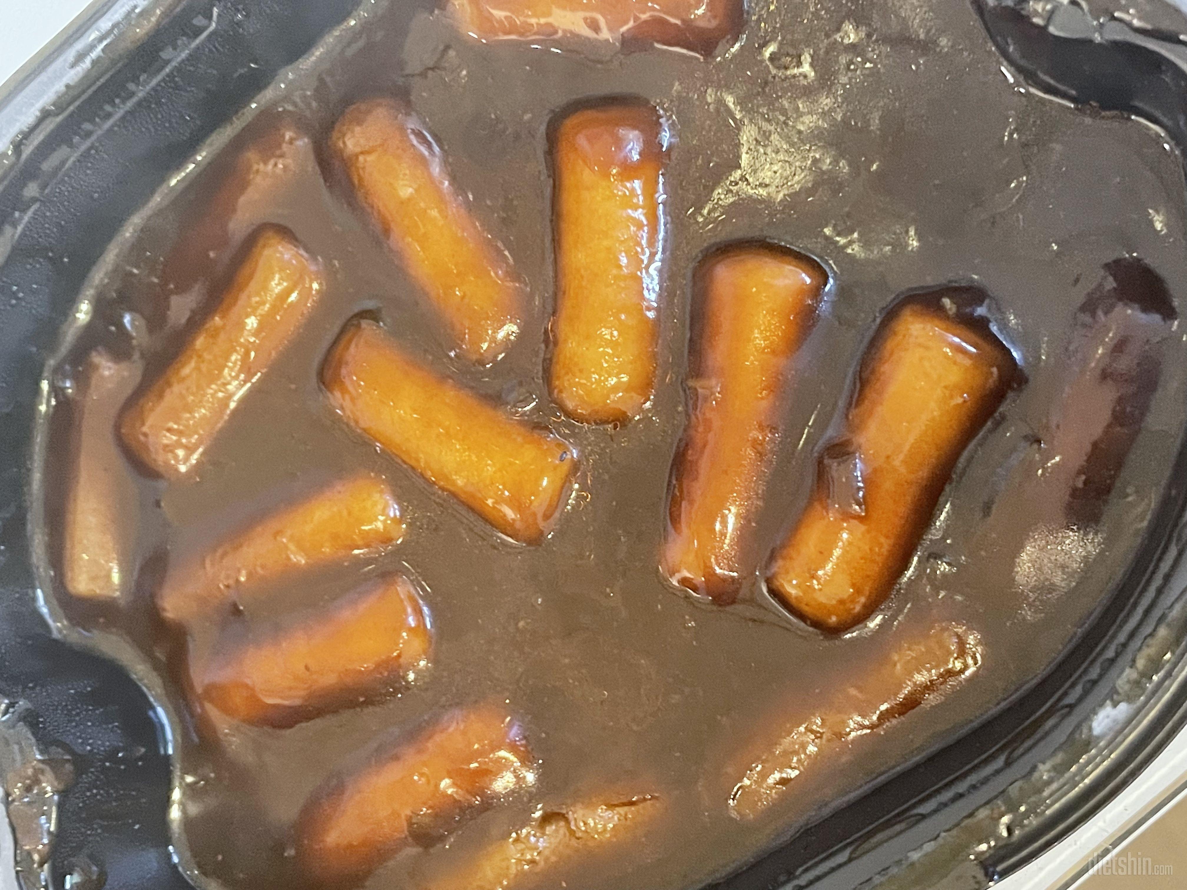 존맛 그자체 곤약떡 특유의 퍽퍽함 전