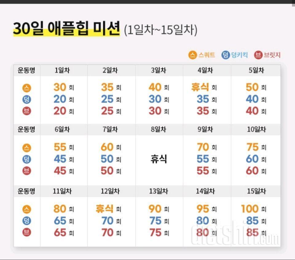 30일 애플힙9일차 성공!