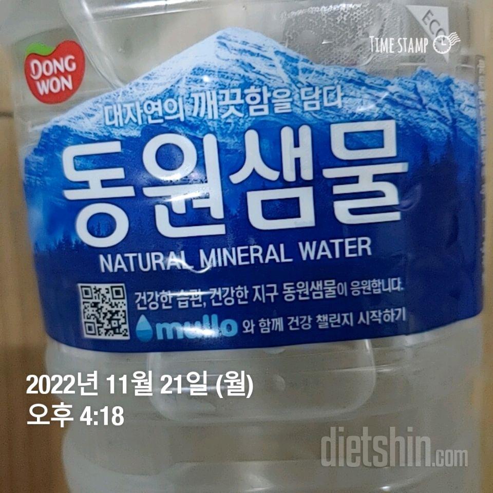 30일 하루 2L 물마시기33일차 성공!