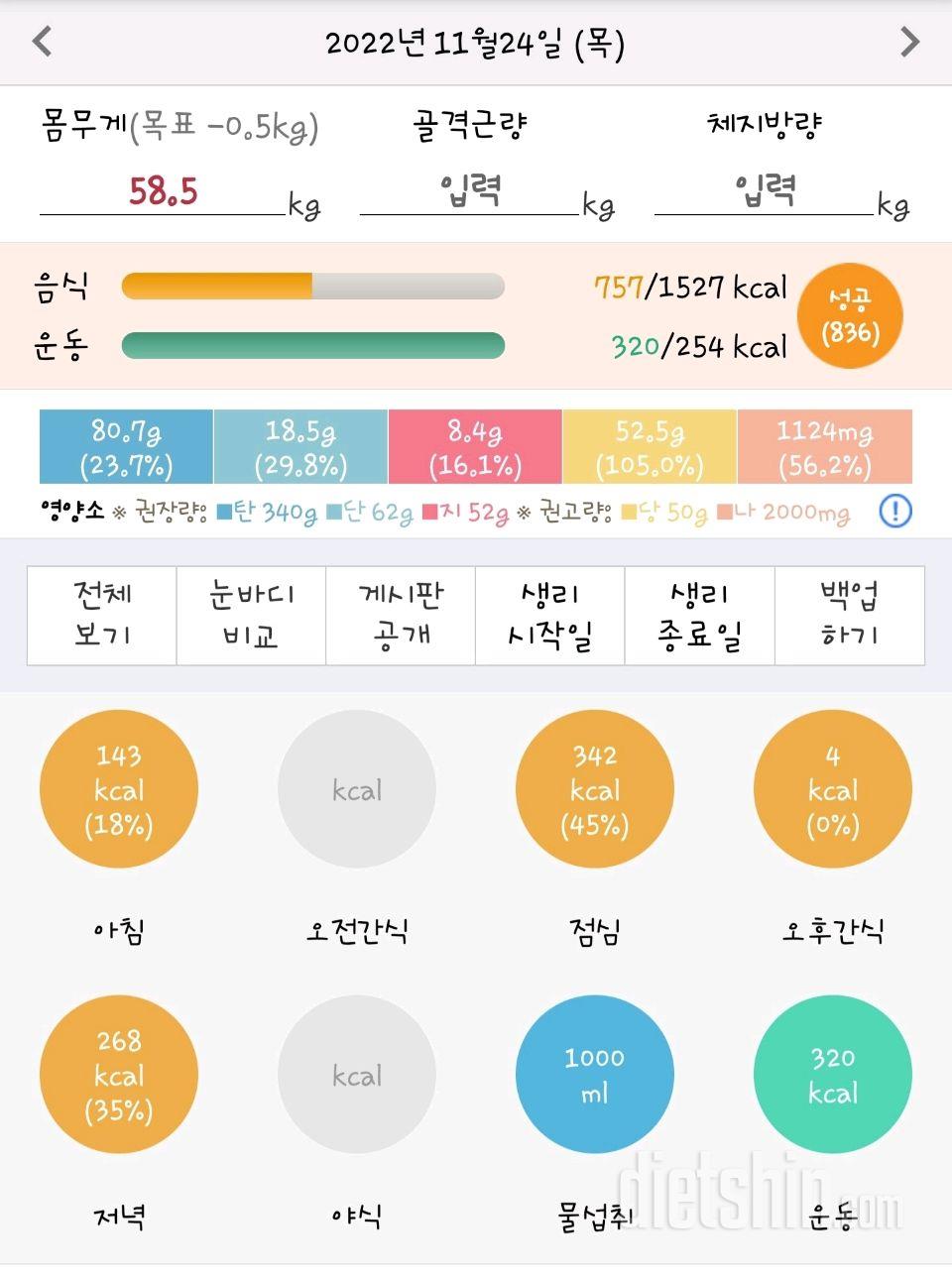 30일 야식끊기9일차 성공!