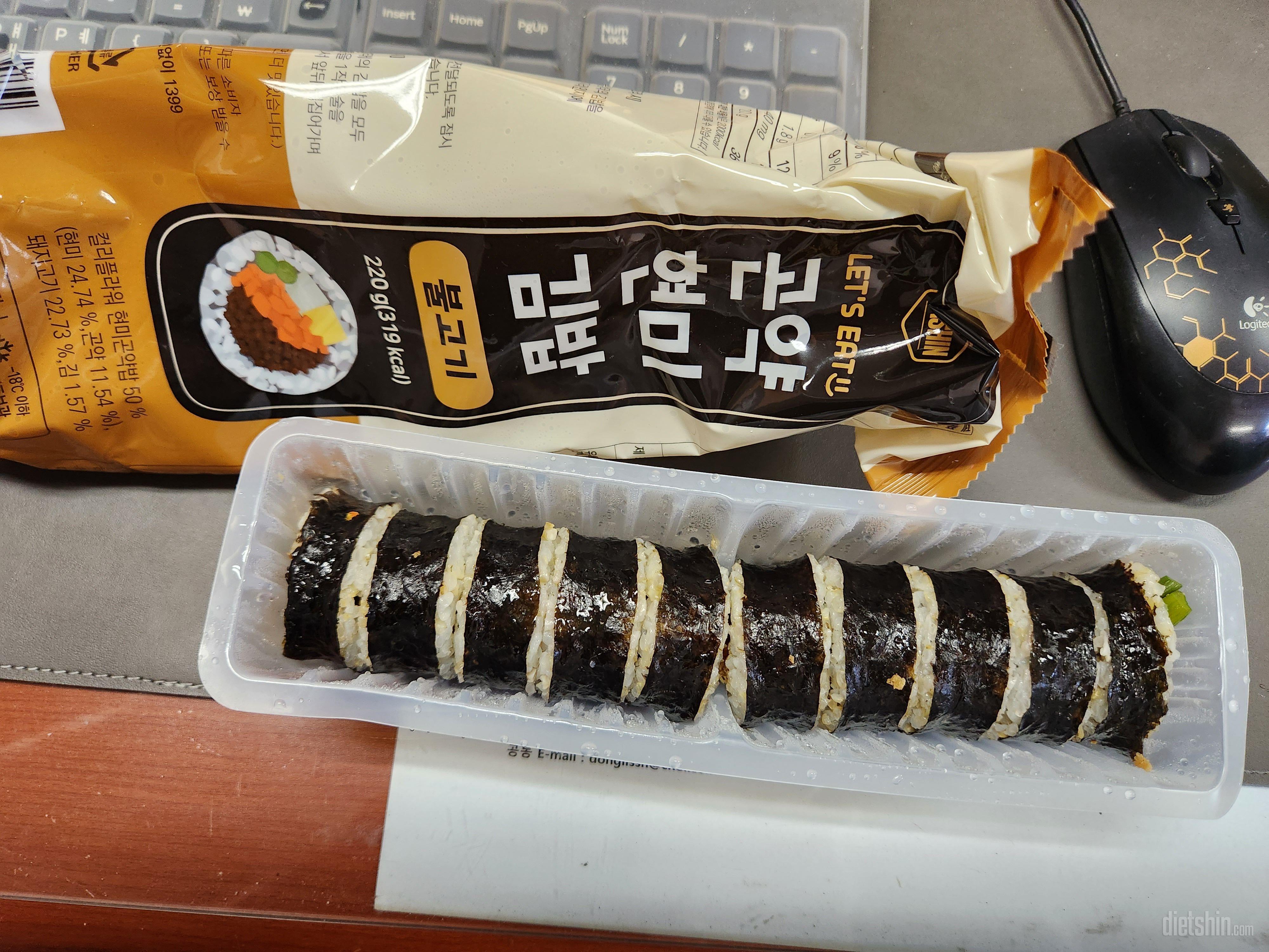 땡초김밥은 오자마자 먹어서...사진은