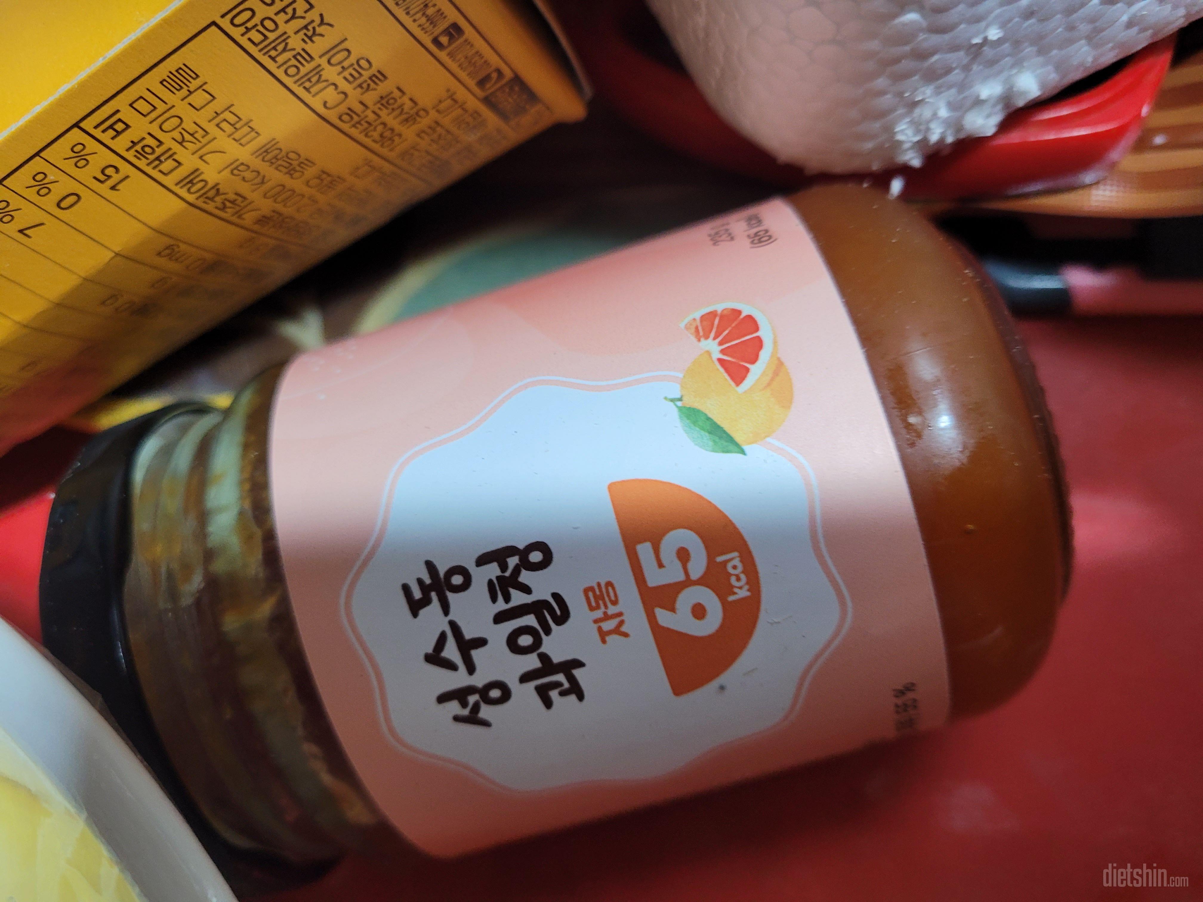 따뜻한 차로 다 먹어요 맛이 좋아요
