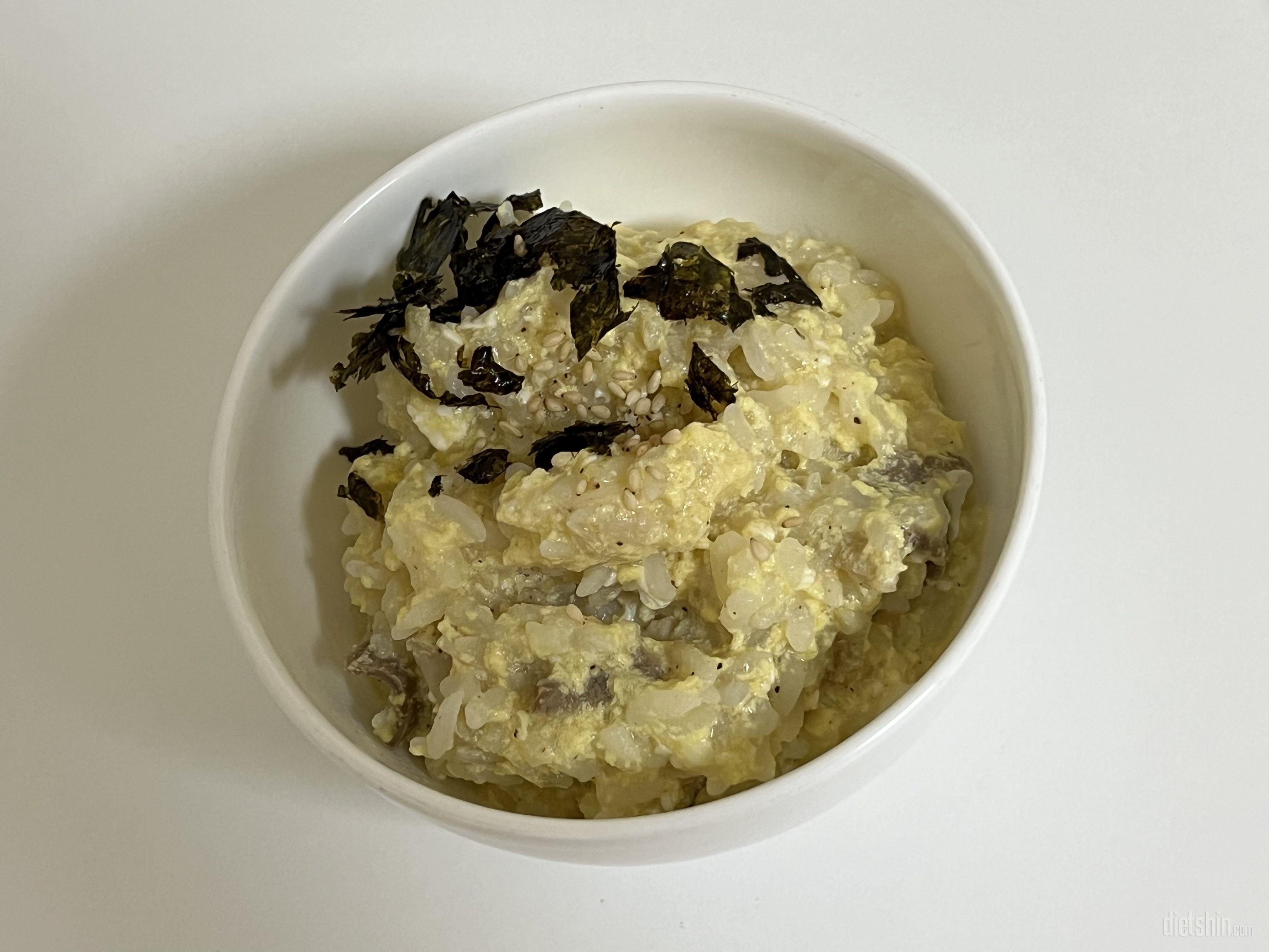 계란죽 때문에 또 살 것 같아요. 솔