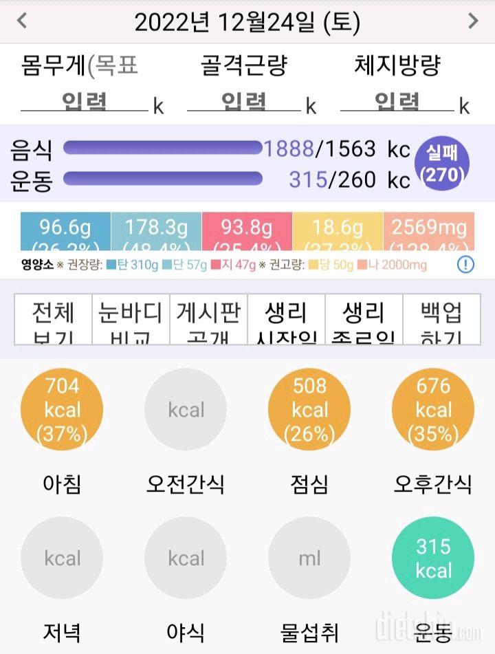 30일 밀가루 끊기15일차 성공!