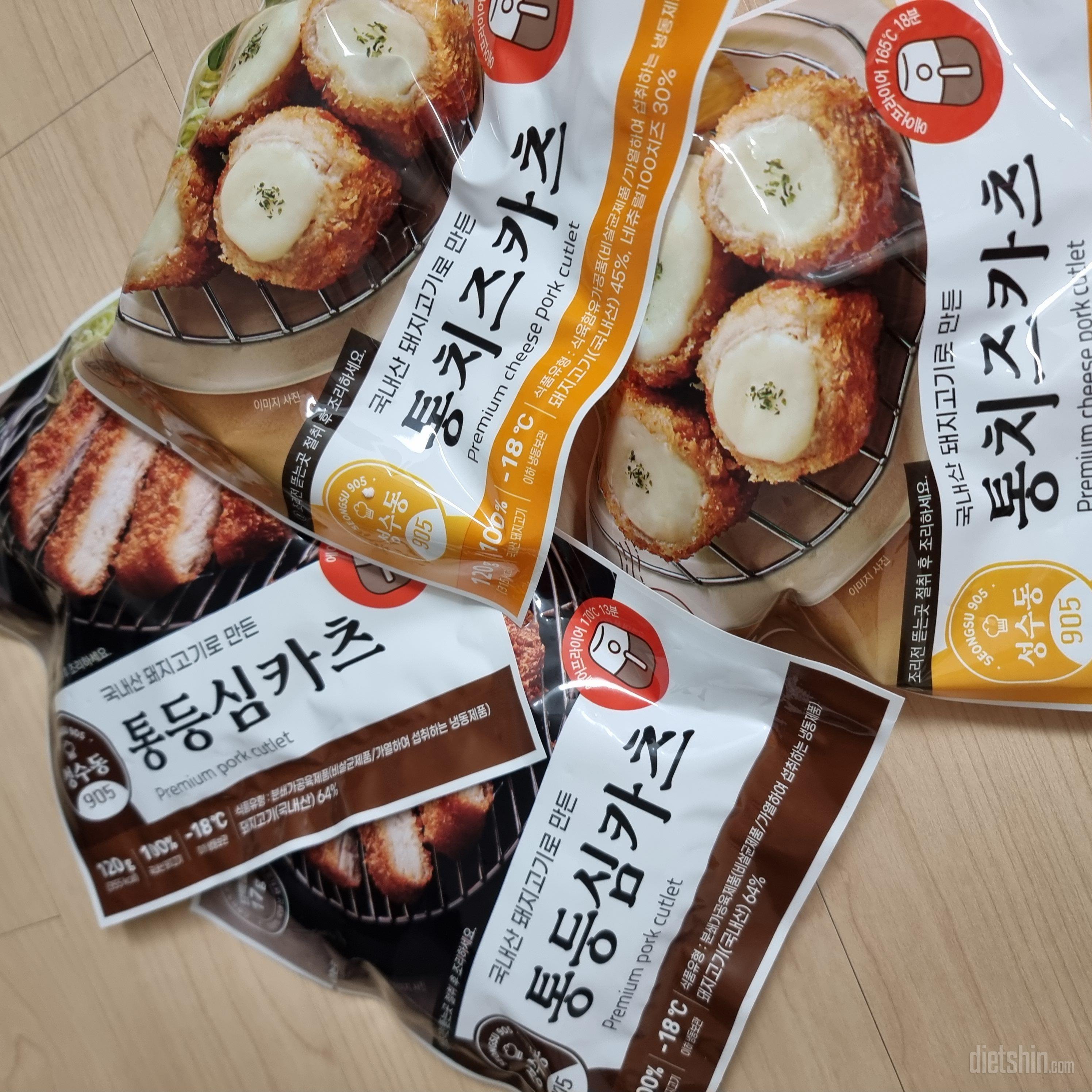 에프에 돌려먹으니 바삭하니 맛있어요~