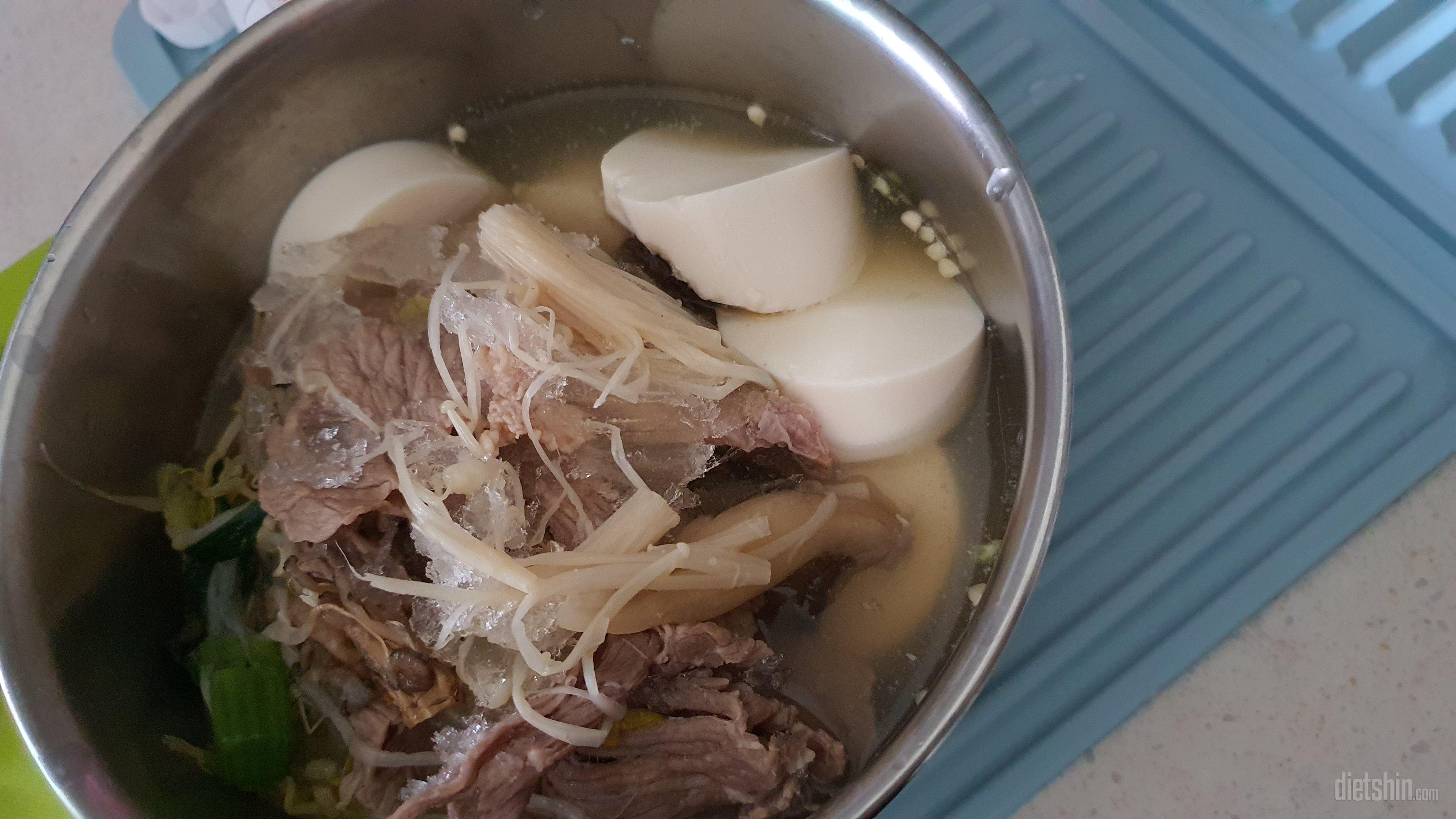 순두부랑 매운참치액젓~~~이조합 정말