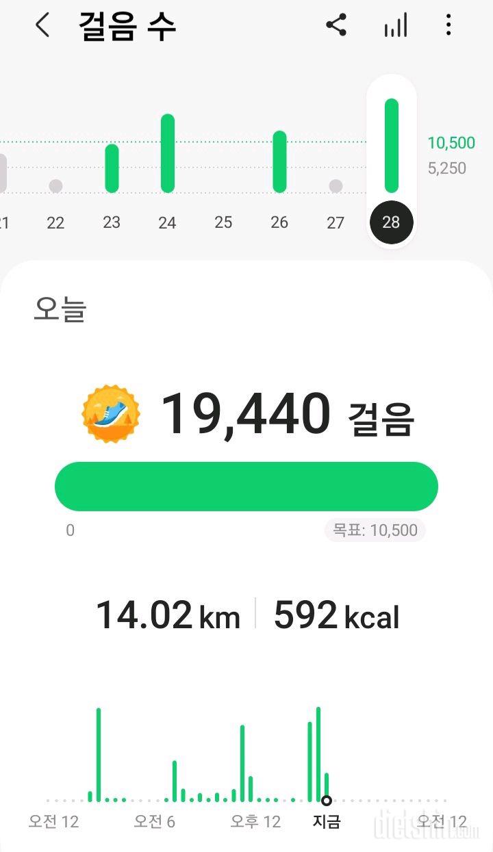 30일 만보 걷기2일차 성공!