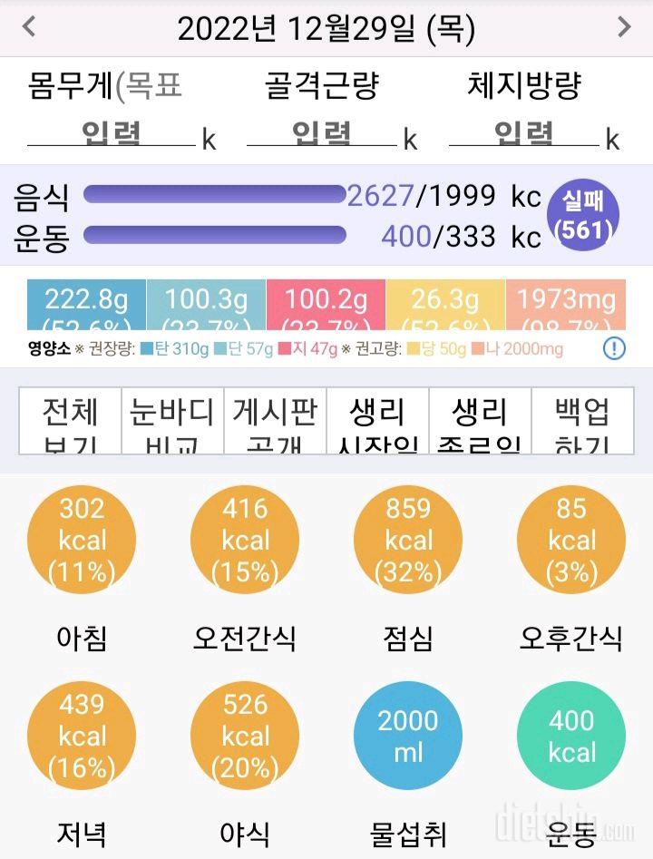 30일 당줄이기13일차 성공!