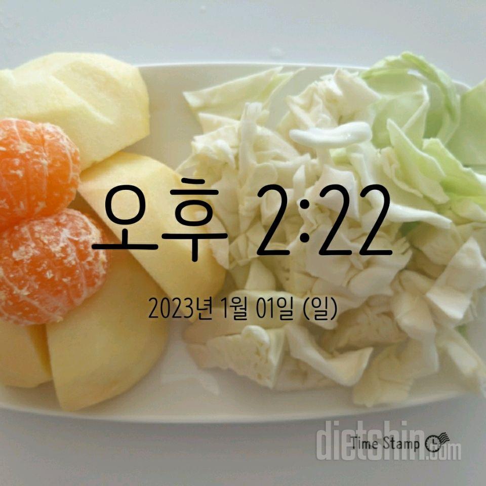 7일 하루 1끼 야채먹기1일차 성공!