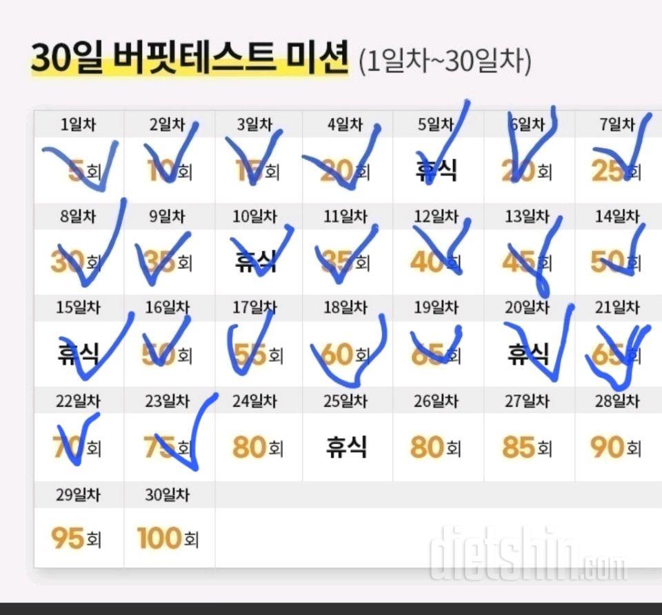 30일 버핏 테스트22일차 성공!