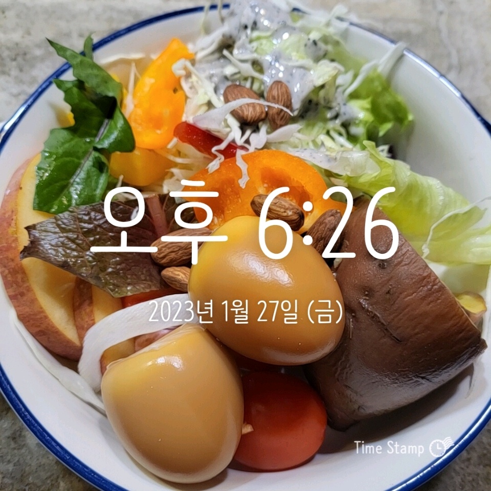 01월 26일( 저녁식사 529kcal)