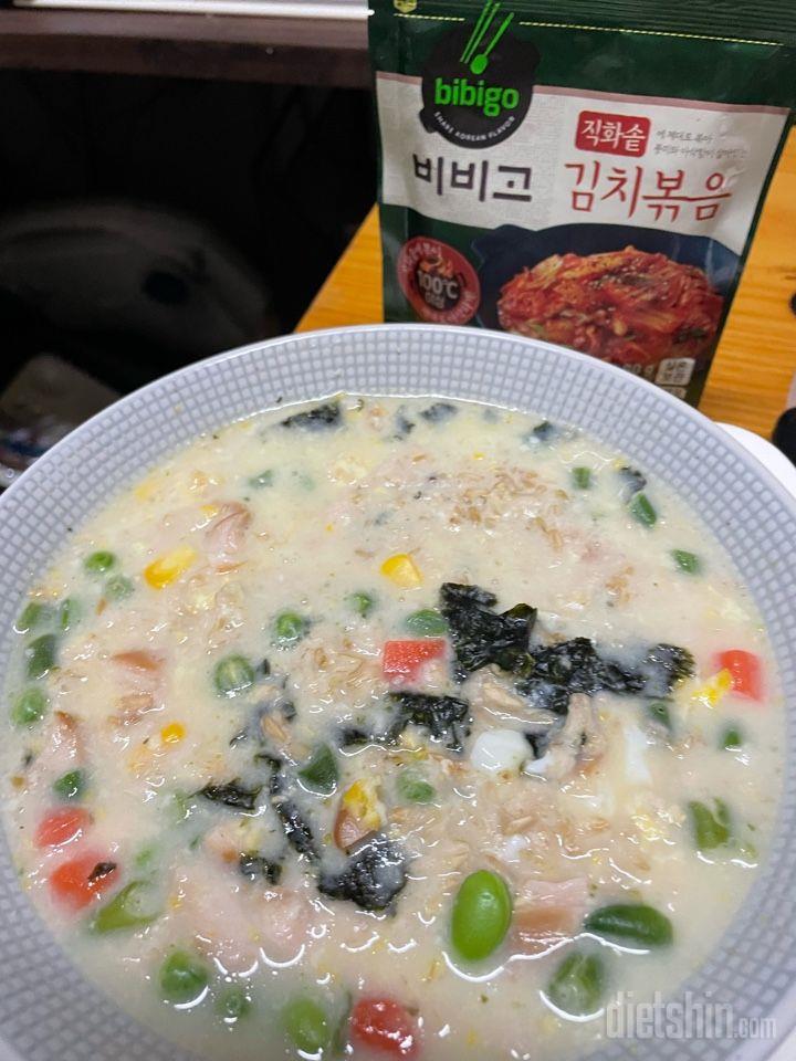 오트밀 야채죽-식단