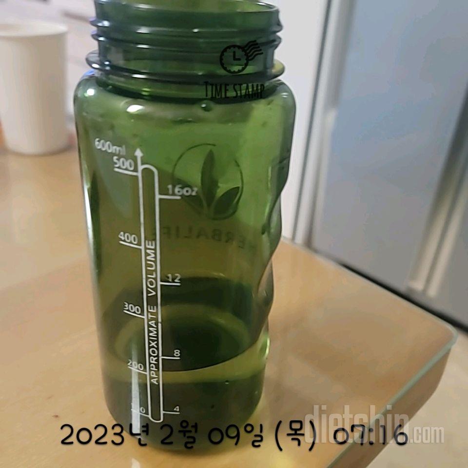 30일 하루 2L 물마시기9일차 성공!