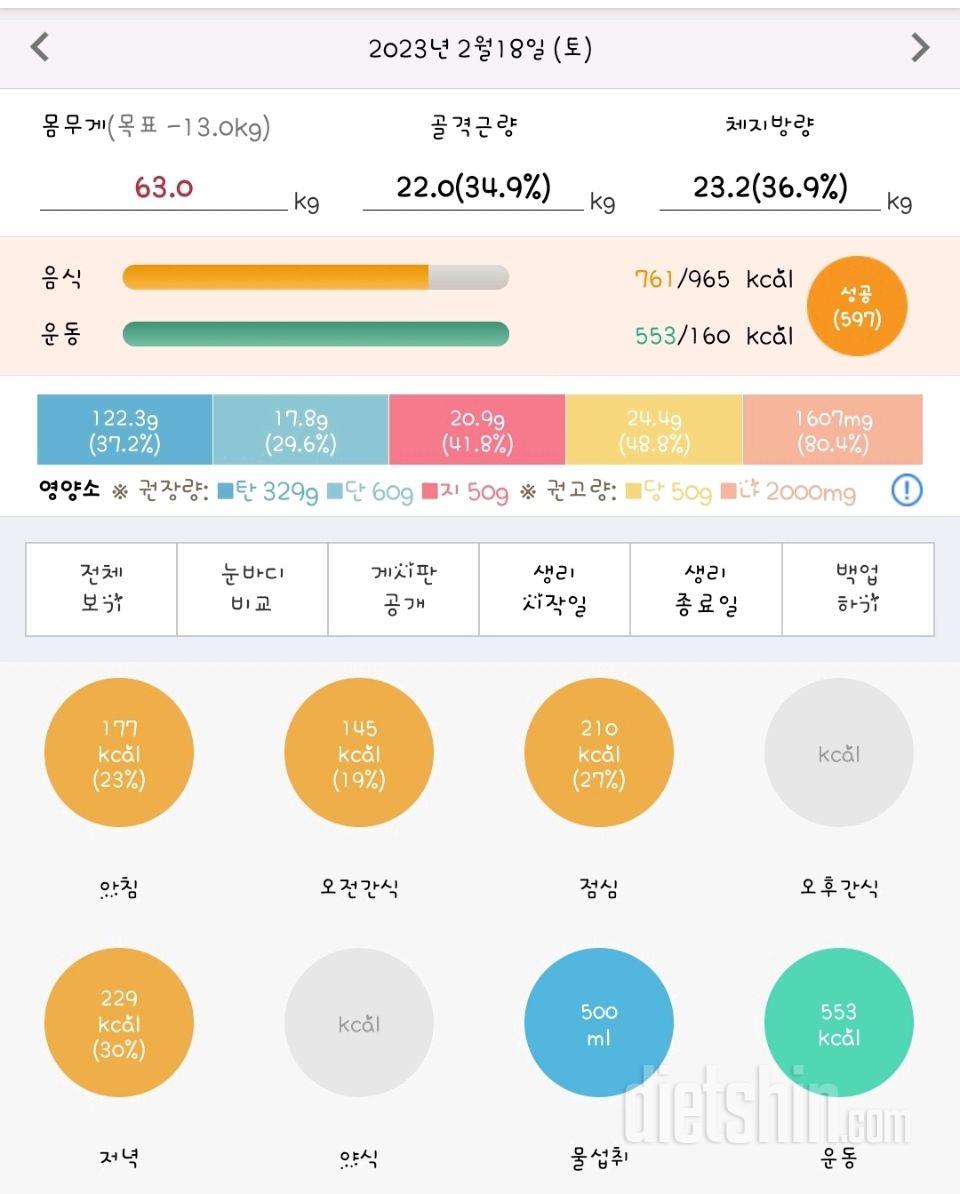 30일 야식끊기74일차 성공!