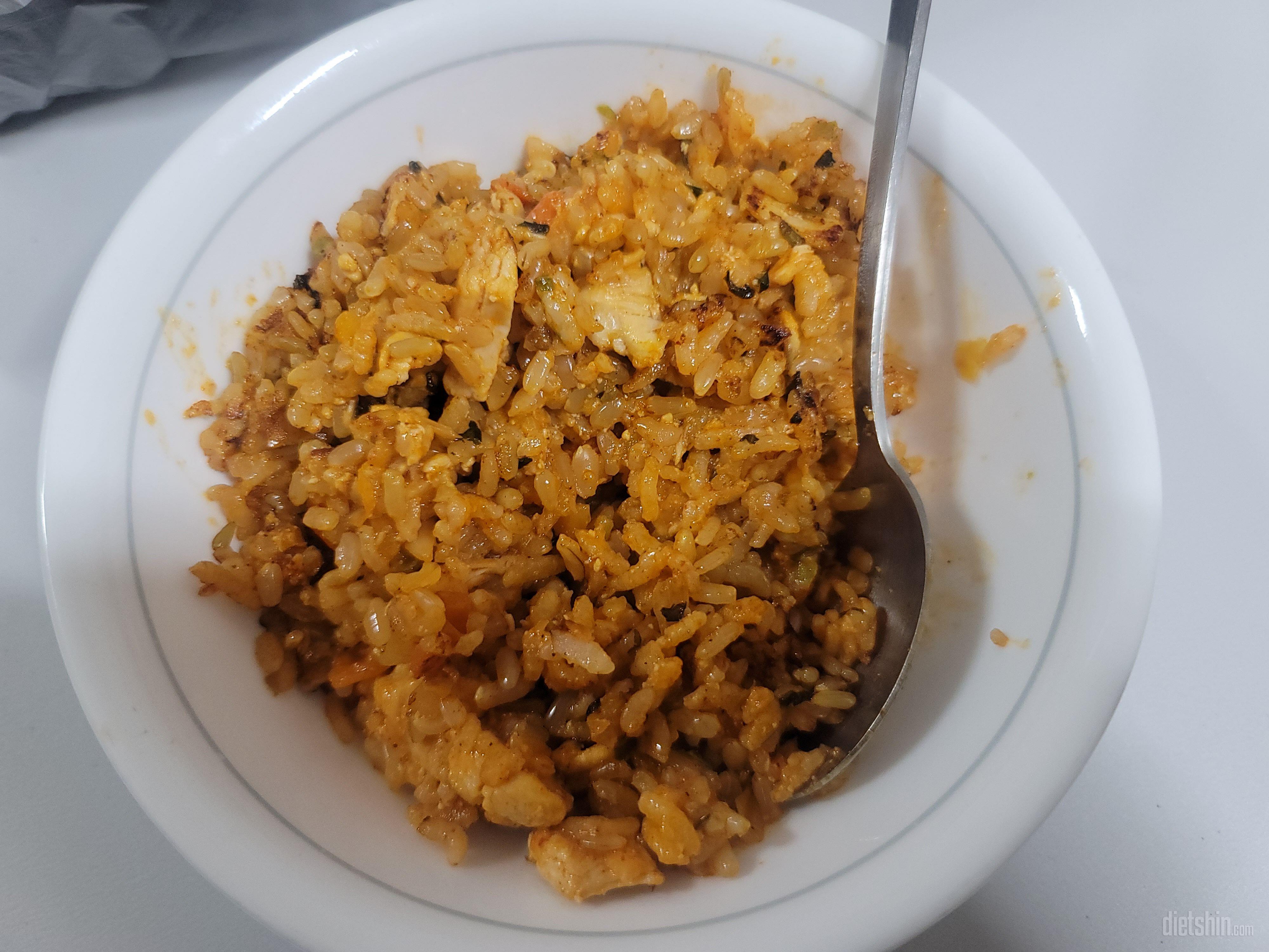 사실 다이어트 볶음밥이라서 반심반의했