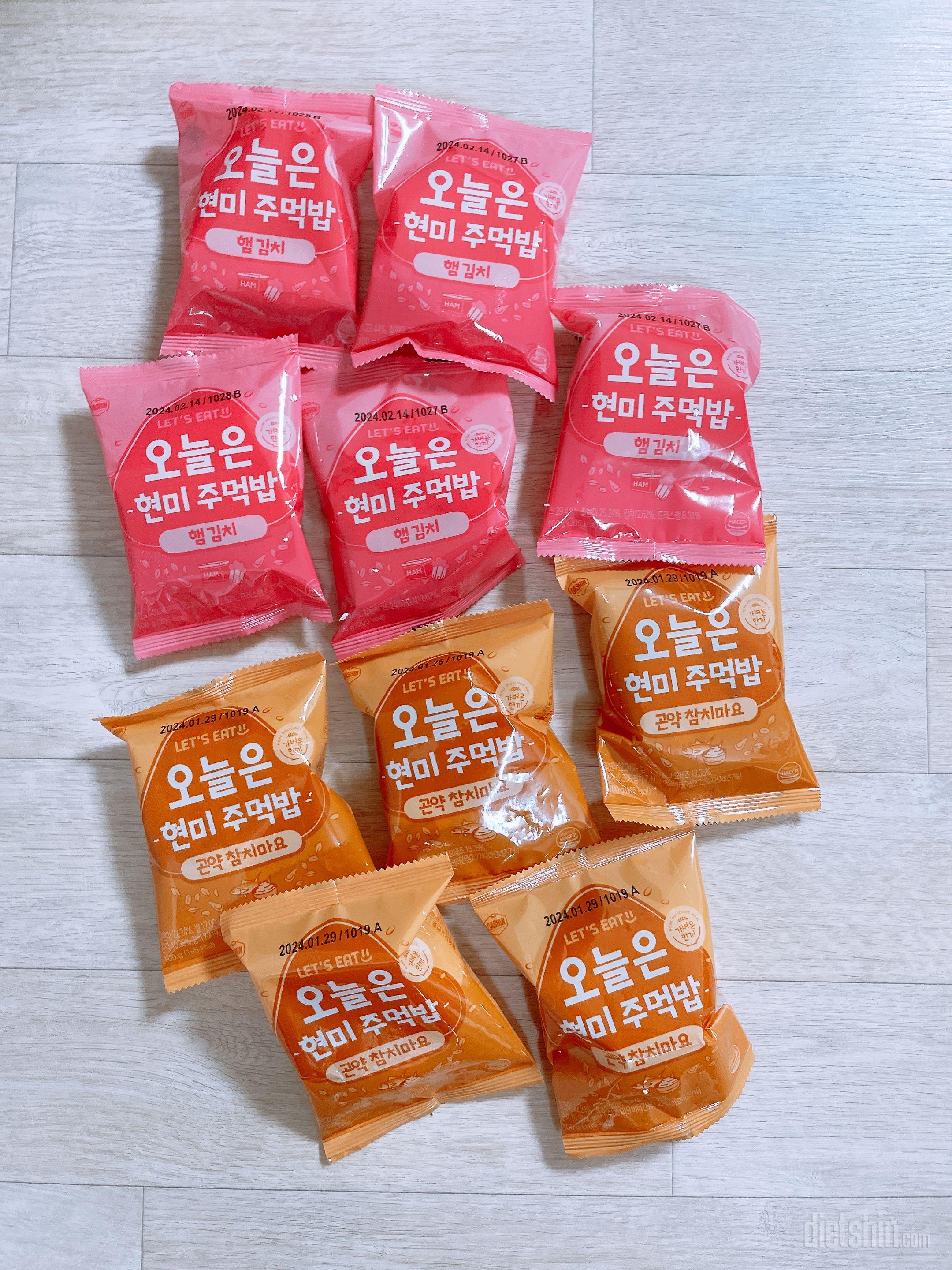 받자마자 먹어 봤어요!
맛있고 간편