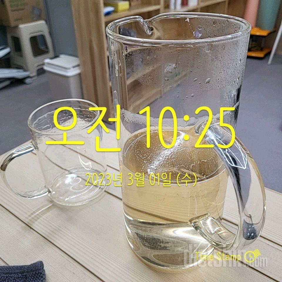 30일 하루 2L 물마시기1일차 성공!