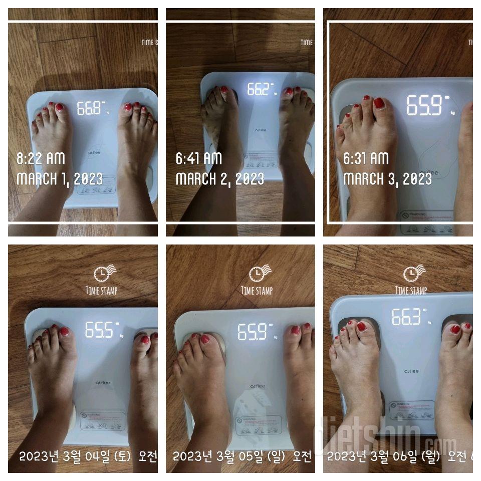 [다신18기] 7일차 : 체중변화/식단/운동