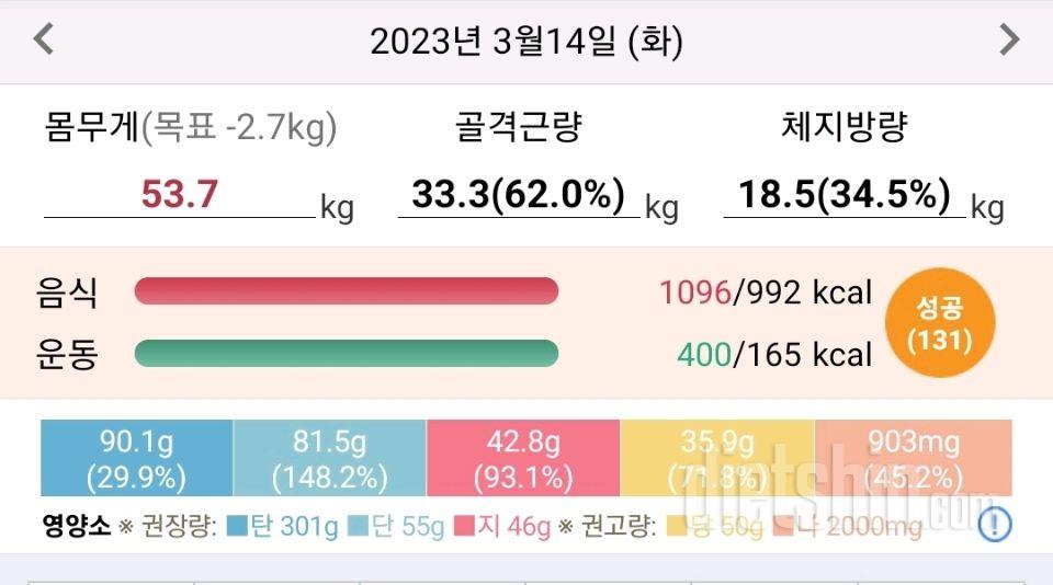 30일 당줄이기6일차 성공!