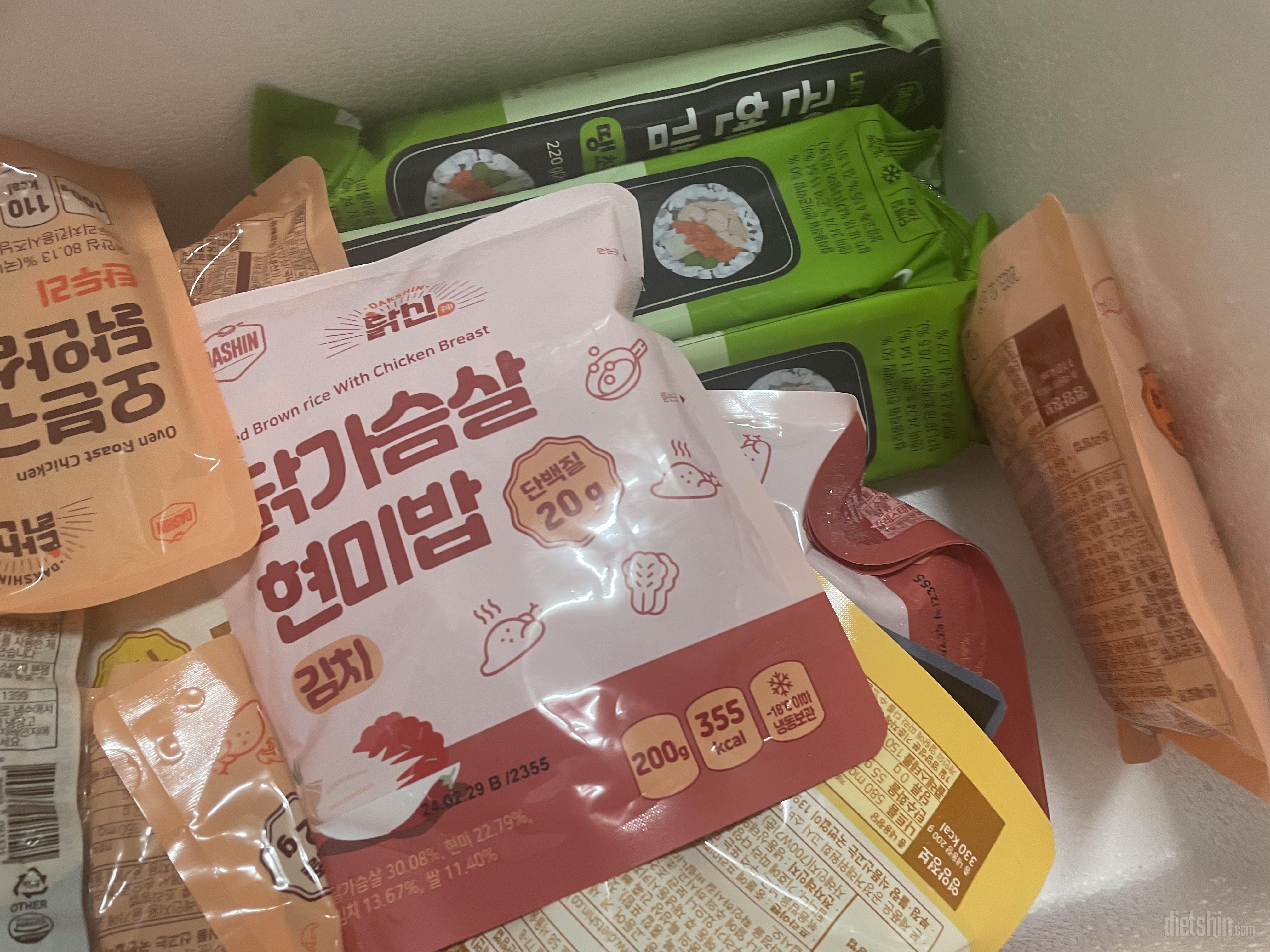 냉동실이
풍족합니다 ❤️