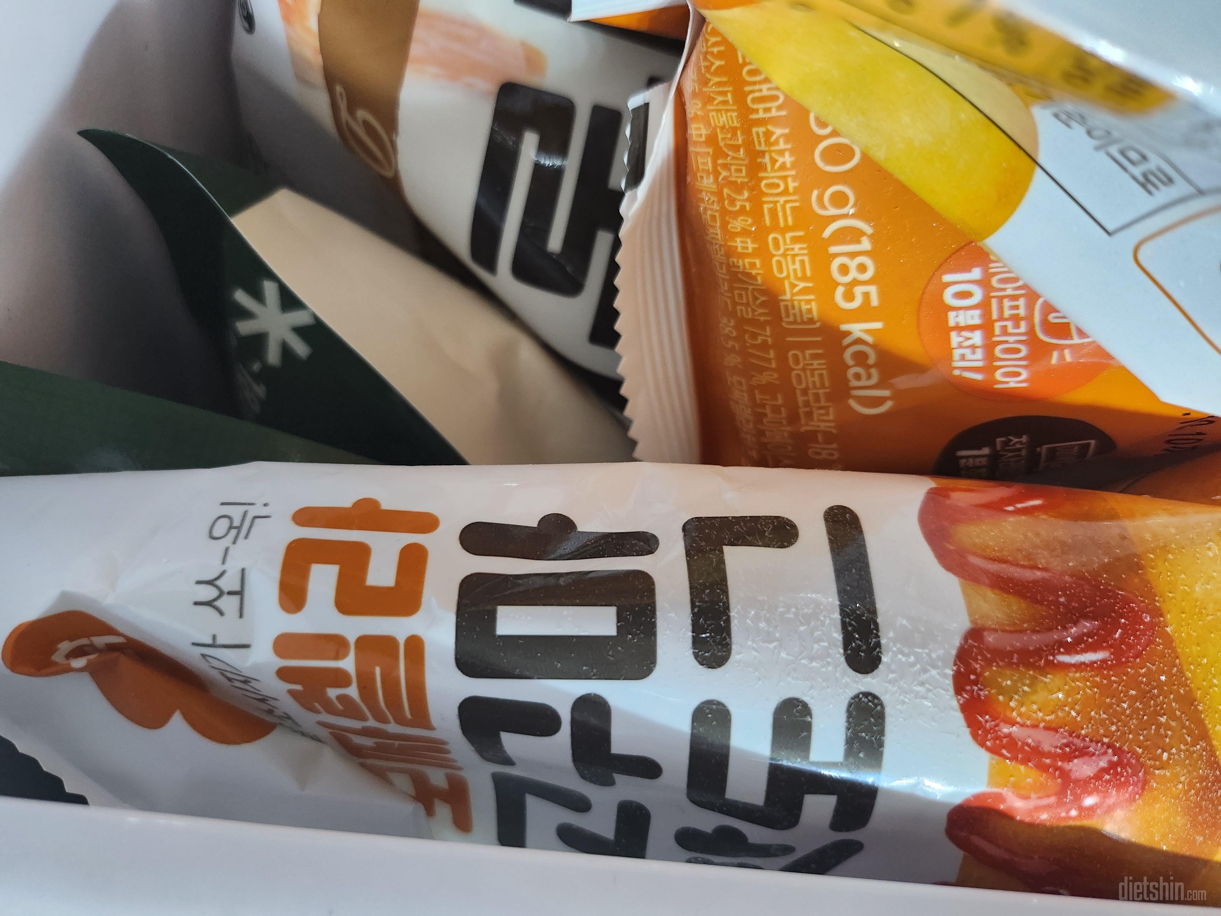 간식으로 먹기 너무 좋아요