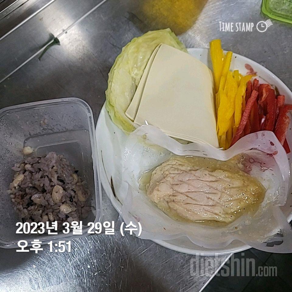 03월 29일( 점심식사 412kcal)