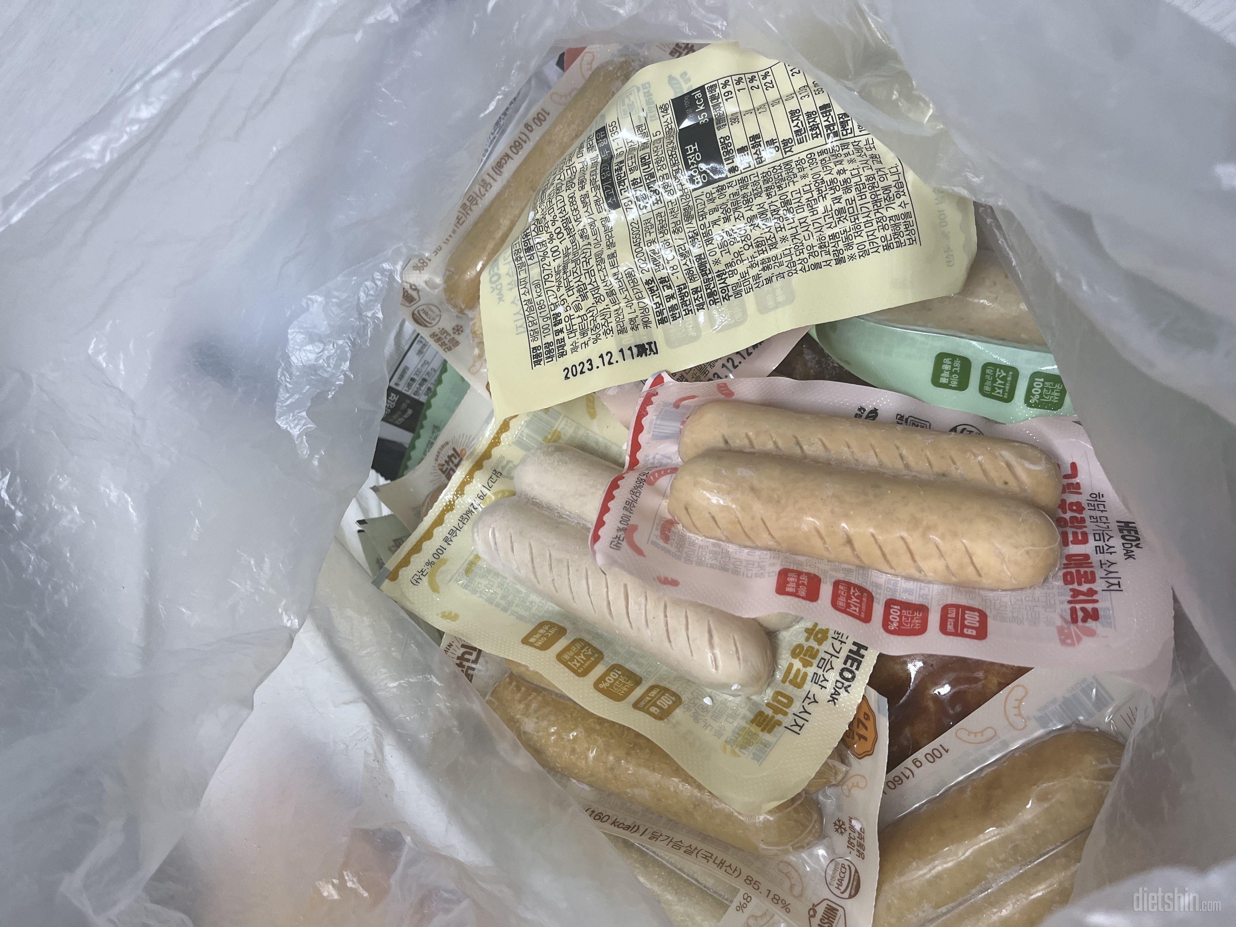 다신샵 처음 구매해보는데 닭가슴살 소