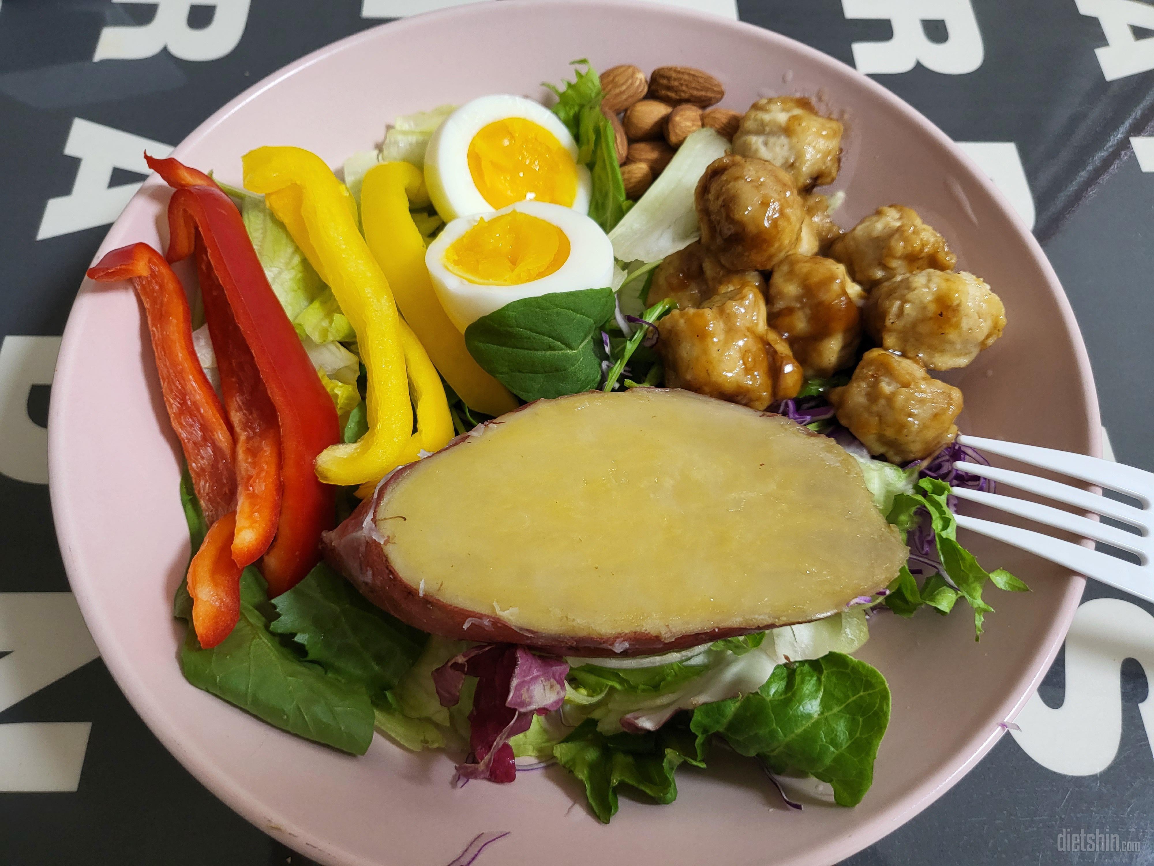 다신샵 샐러드 최애~♡ 간편하게 한팩