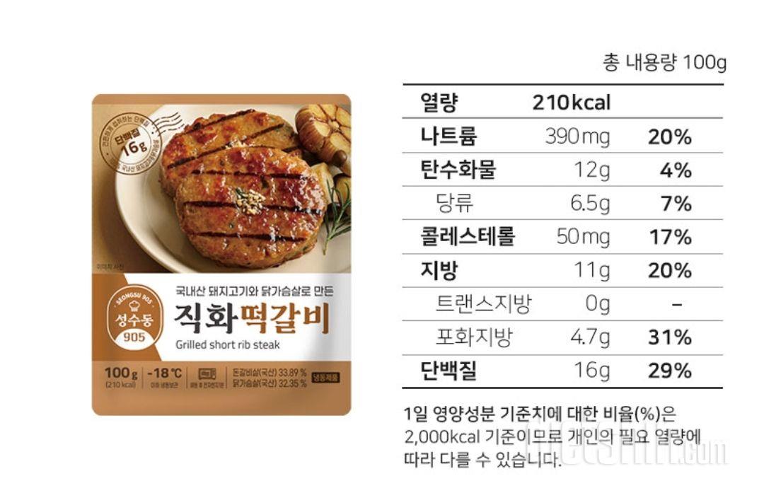 떡갈비 맛있고 칼로리낮아서 좋아요