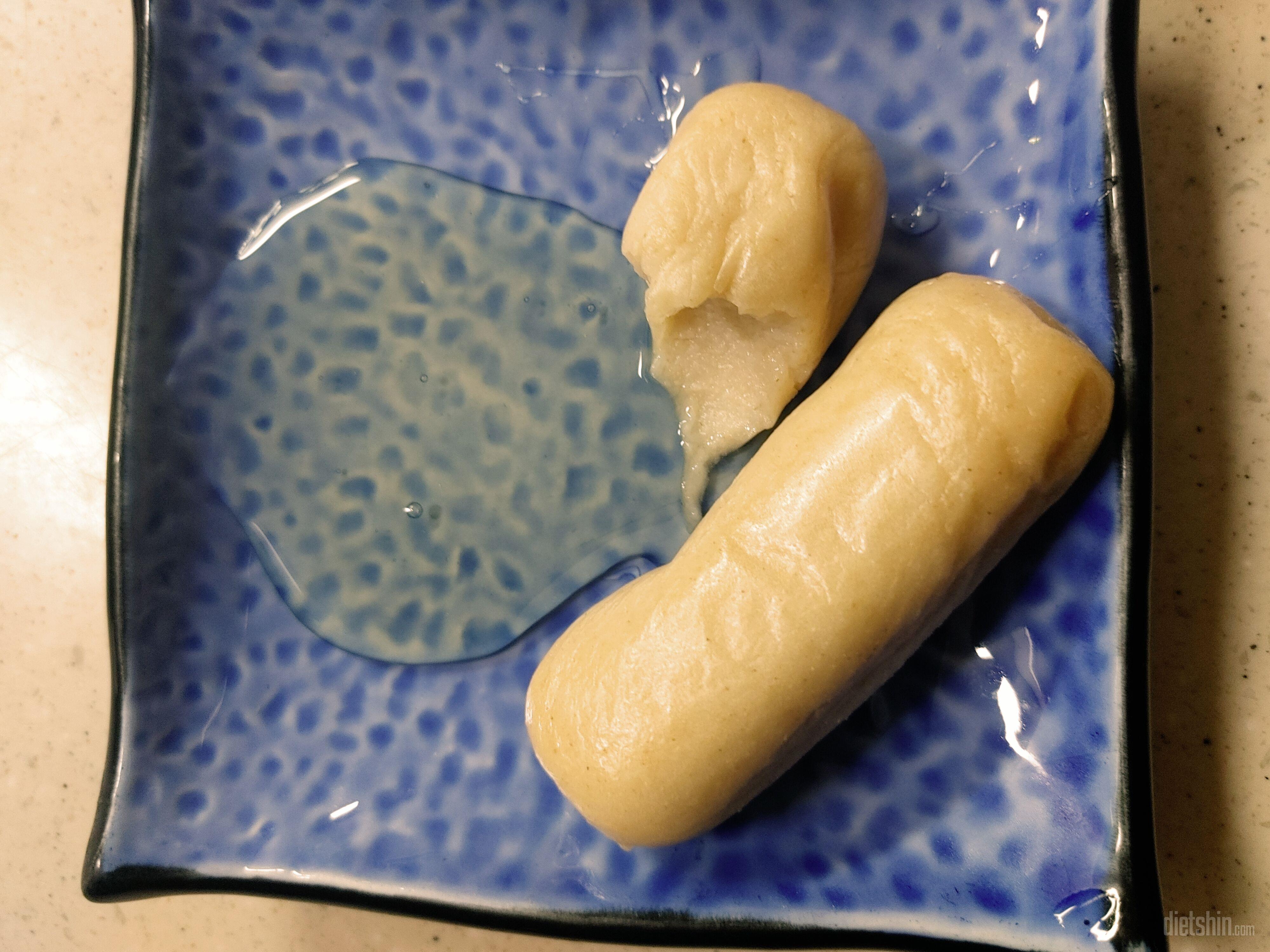 떡식감도 괜찮고 꿀찍어 먹으니 더 맛