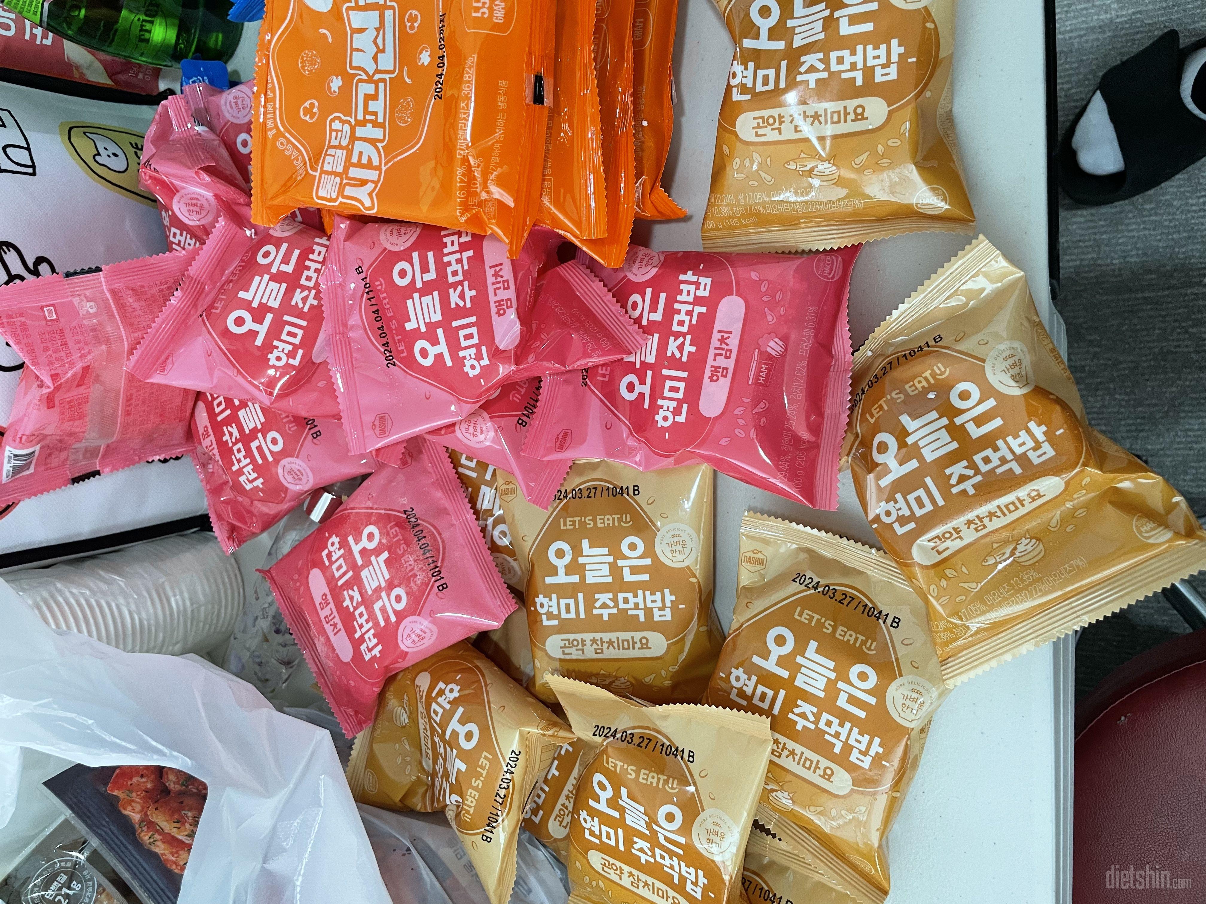 여러가지맛다먹어봤는데참치마요랑햄김치가