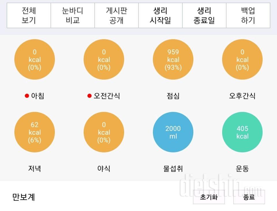 30일 야식끊기 1일차 성공!