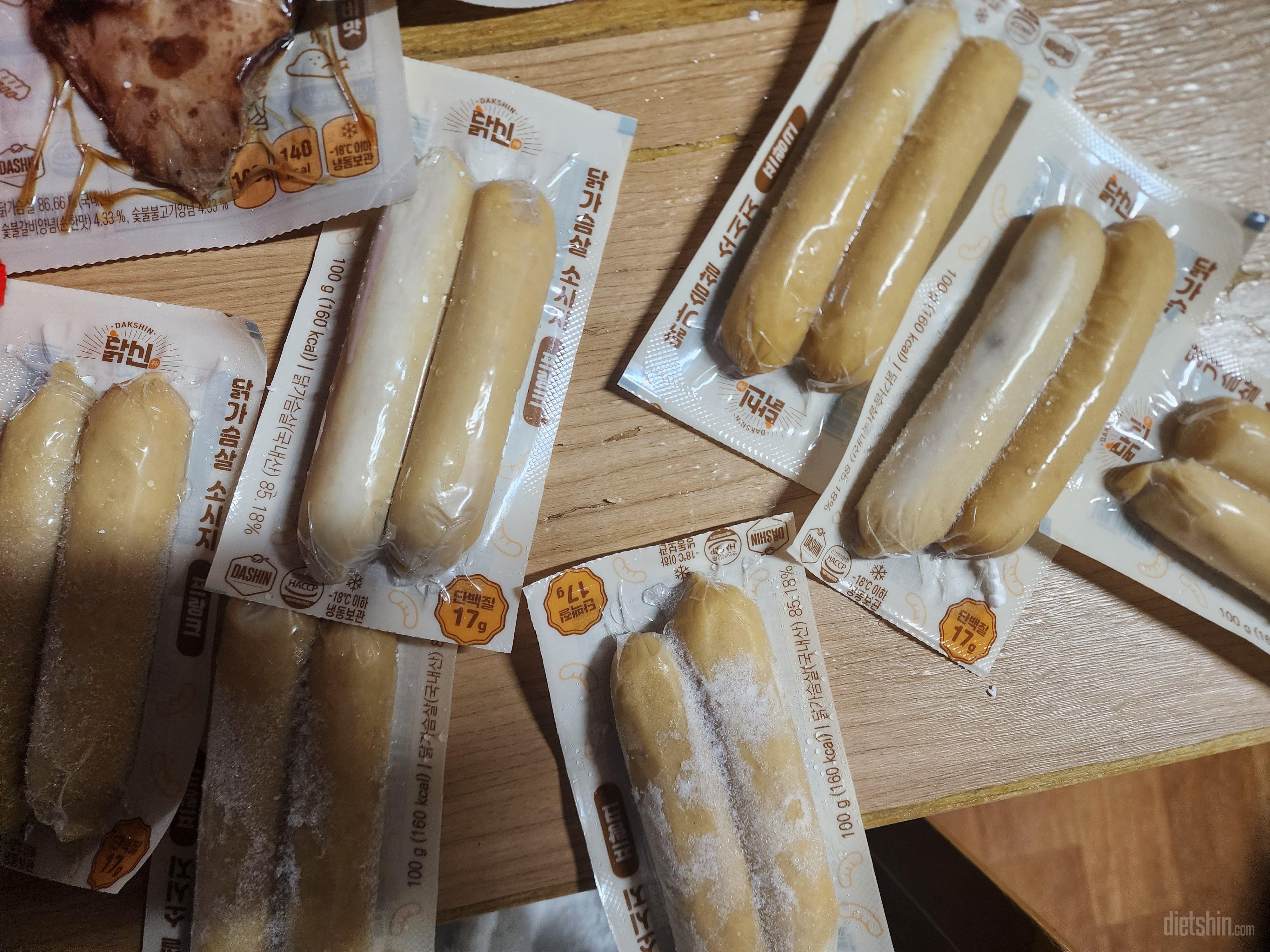 닭신 프랑크소시지 넘 최고예요~~ 다