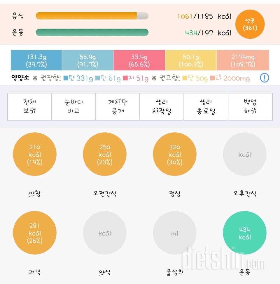 5월3일 다욧3일째