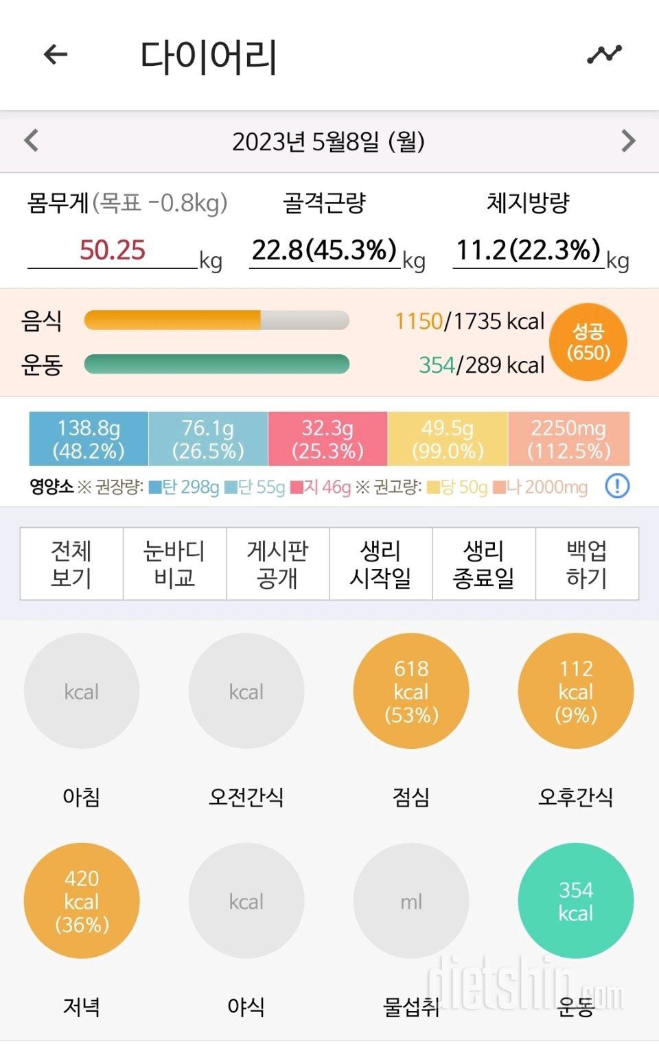 30일 야식끊기88일차 성공!