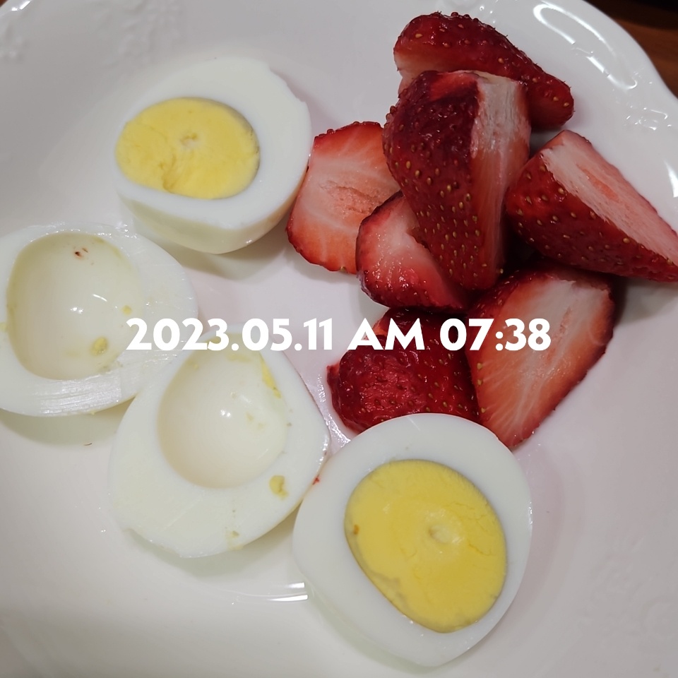 05월 11일( 아침식사 381kcal)