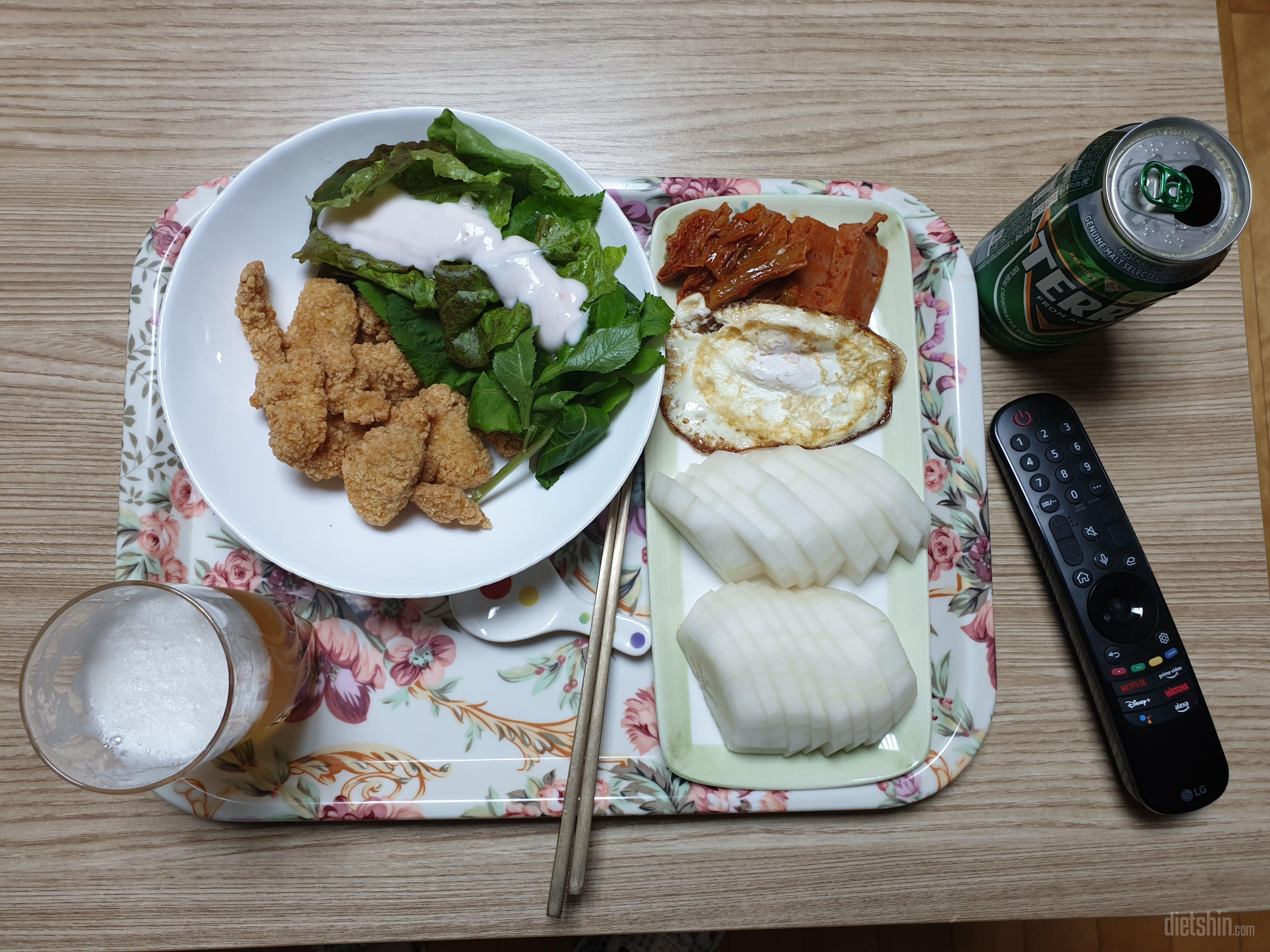 치킨이 생각날때  치맥으로 딱좋아요.