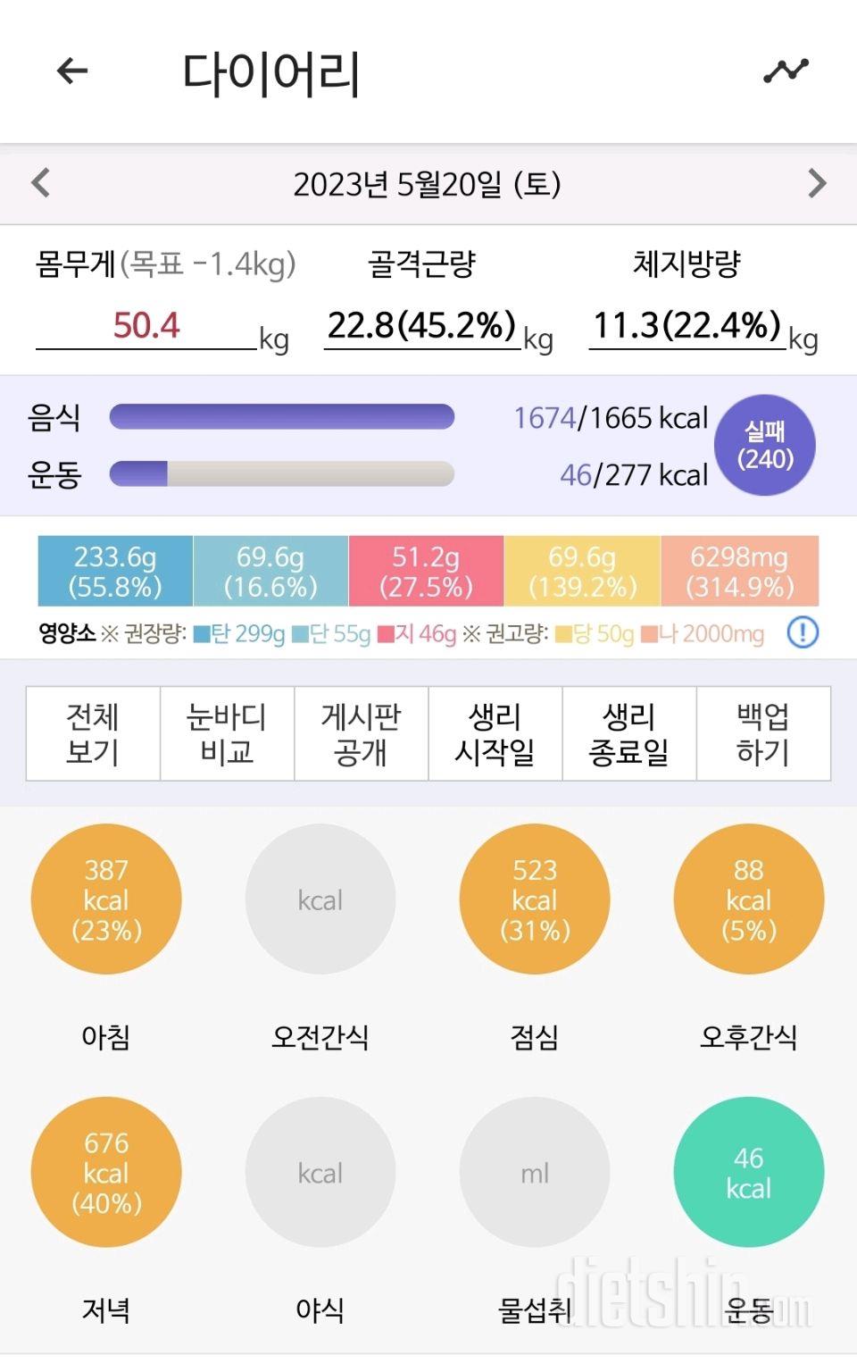 30일 야식끊기99일차 성공!