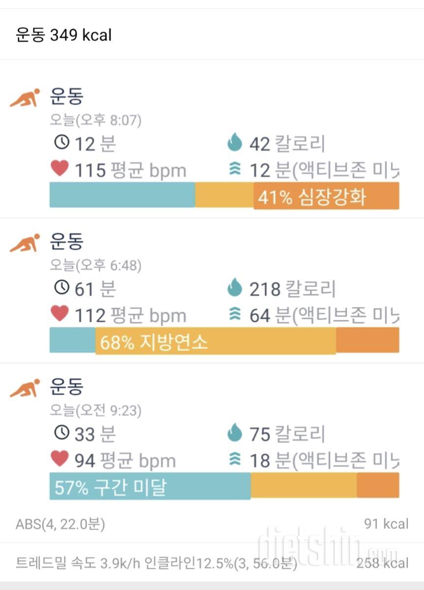 1750일차 식단