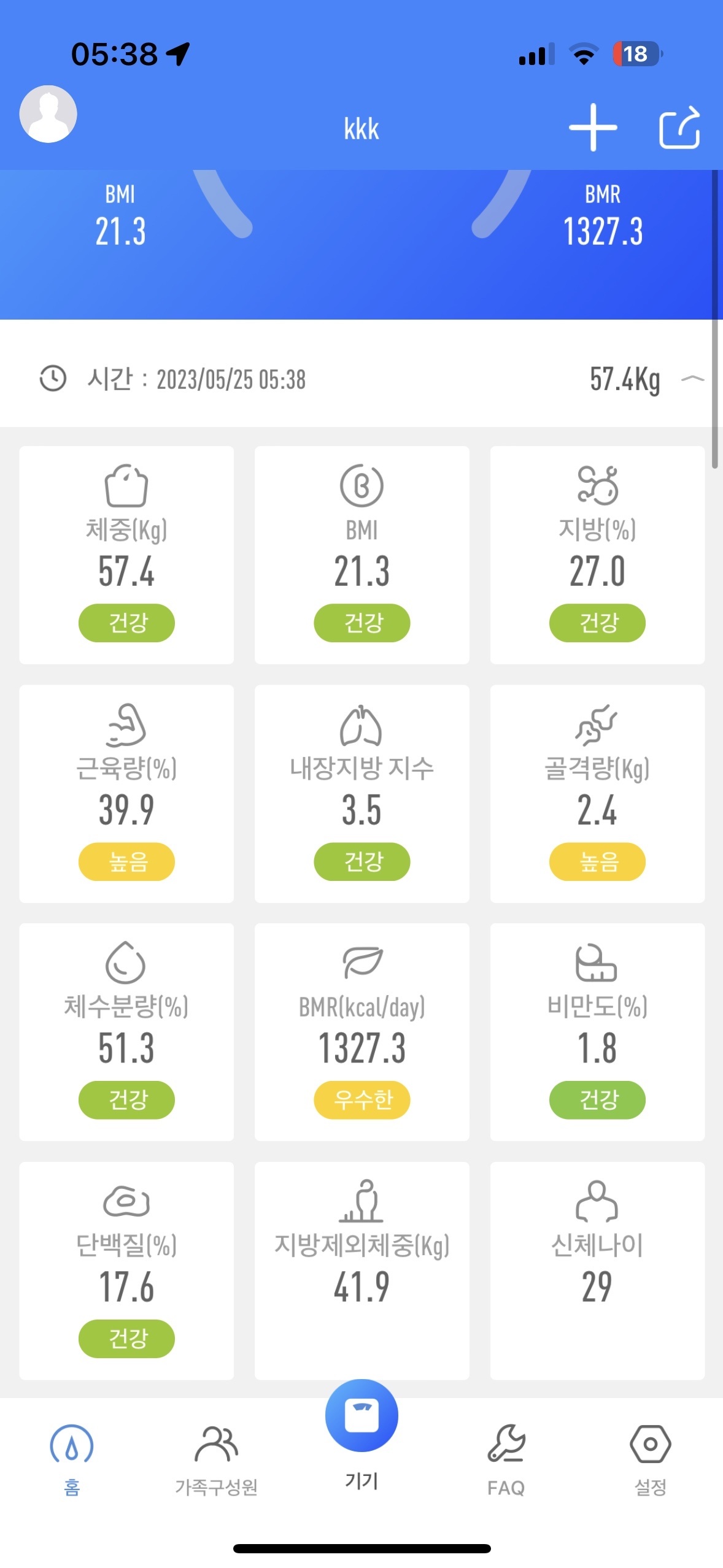 05월 25일(아침 120kcal)