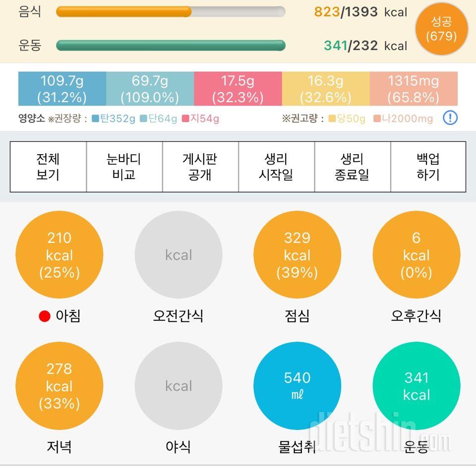 30일 당줄이기1일차 성공!