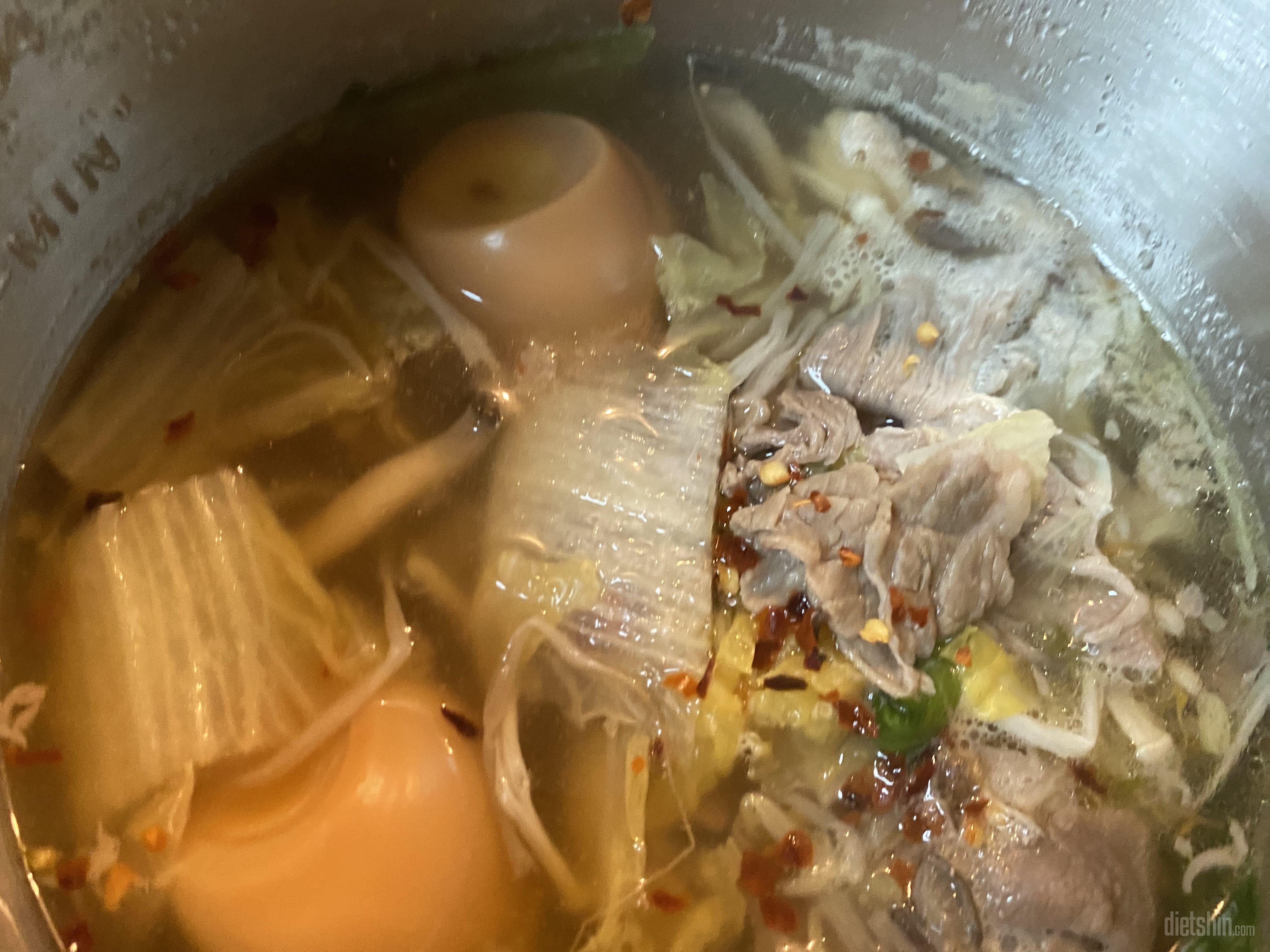 세상 간편한 샤브샤브라니
야채사서