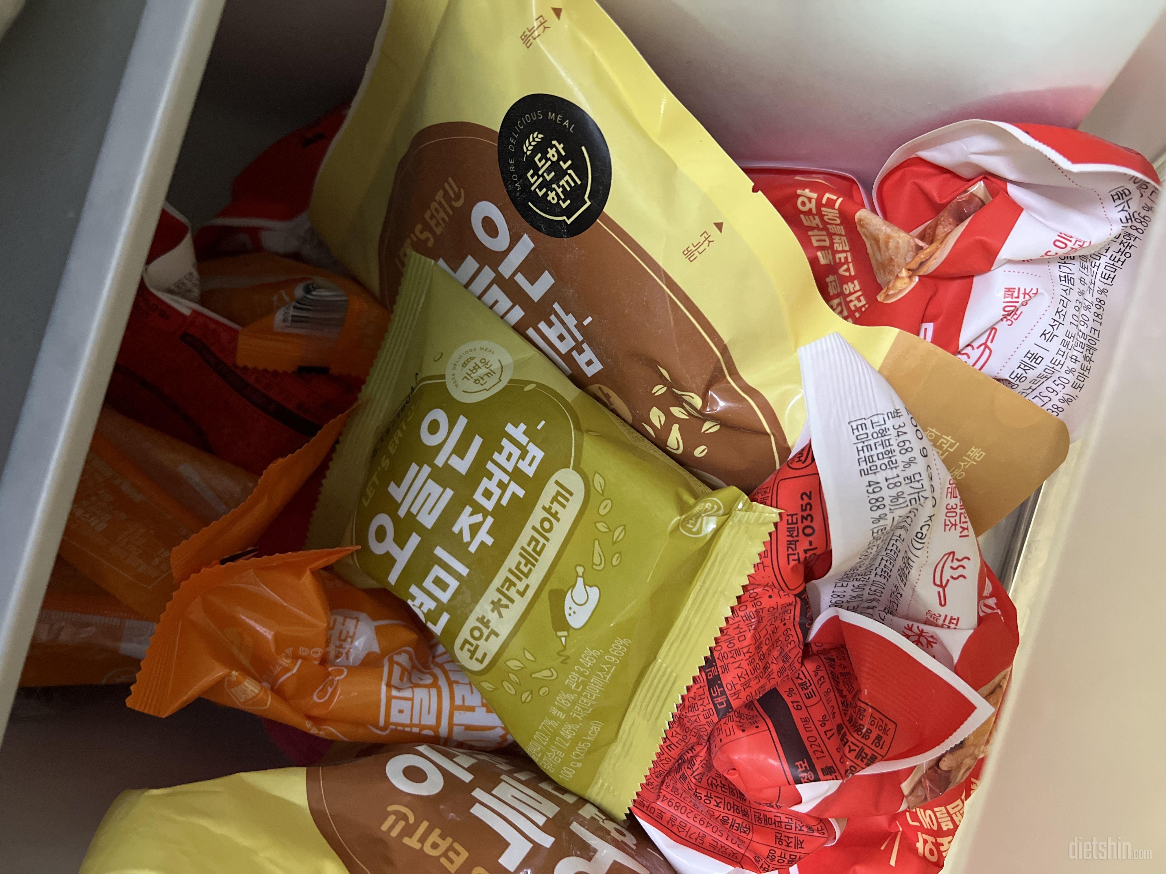 항상 쟁여두고 먹는 다신샵 템들!!
