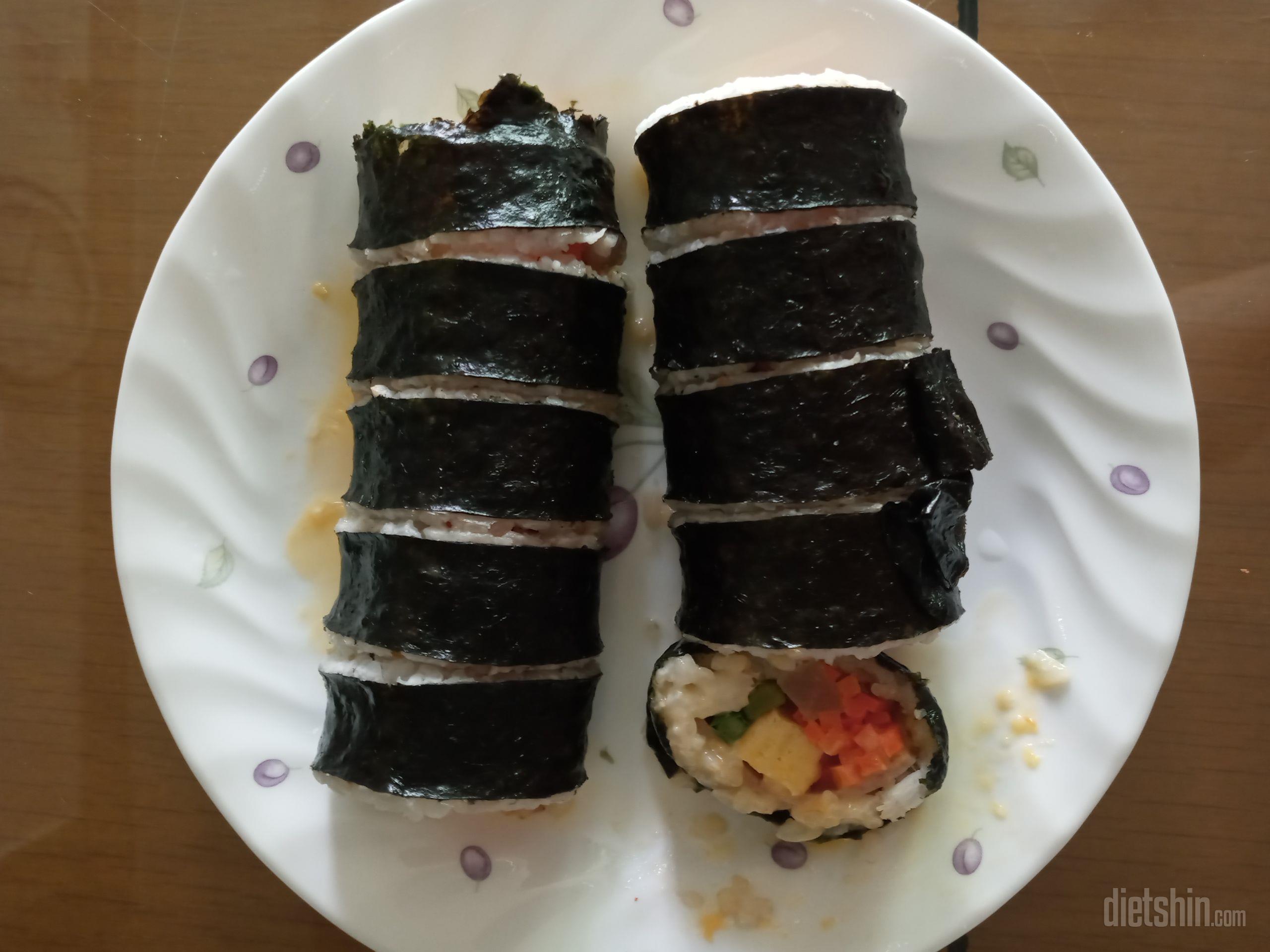 치즈김밥 좋아해서 구매해봤어요 맛은