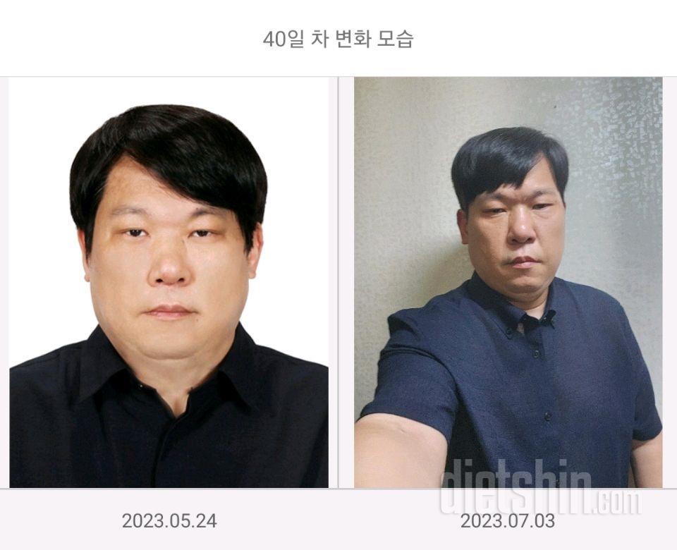 89.9kg 와 82.2kg  옷이 폼이 틀리네 ㅋㅋ