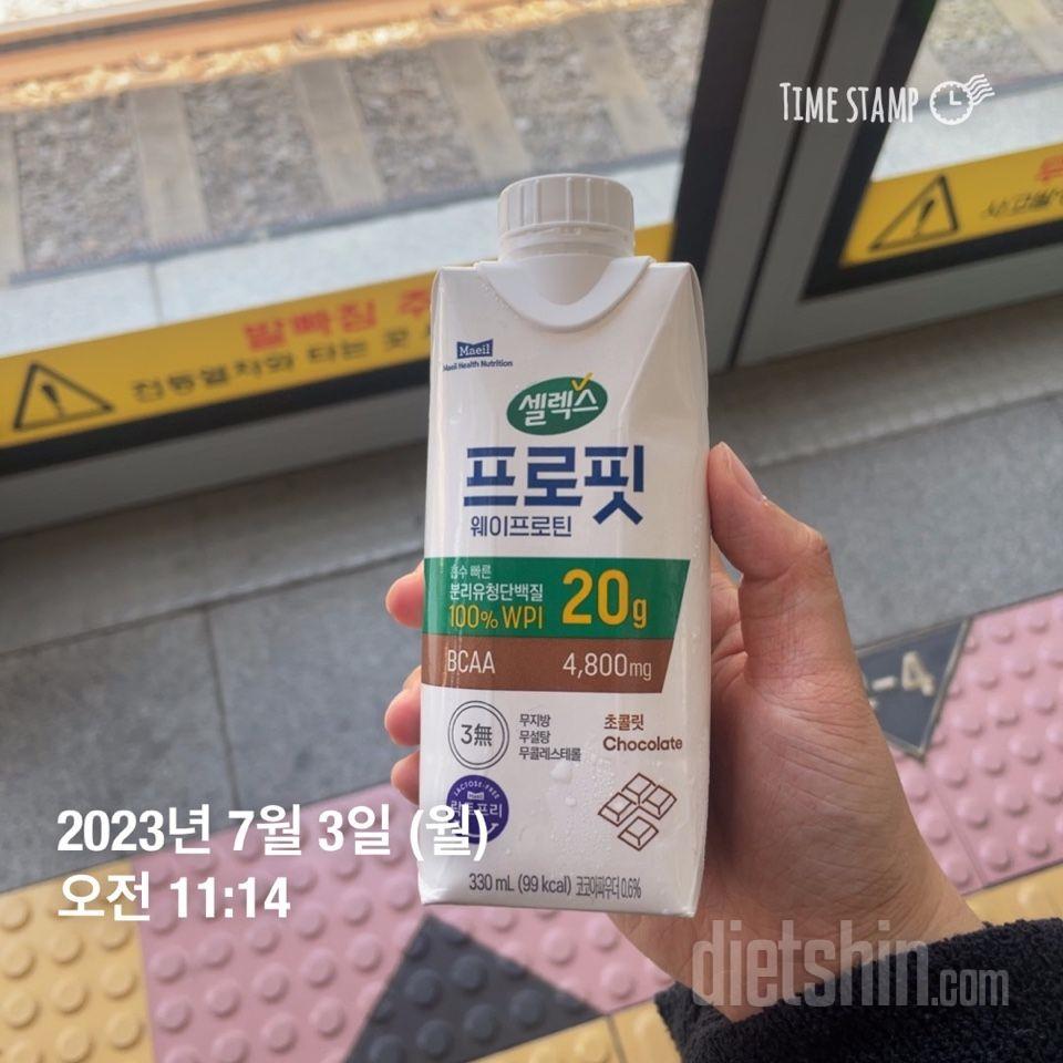 07/03 3일차 식단, 운동