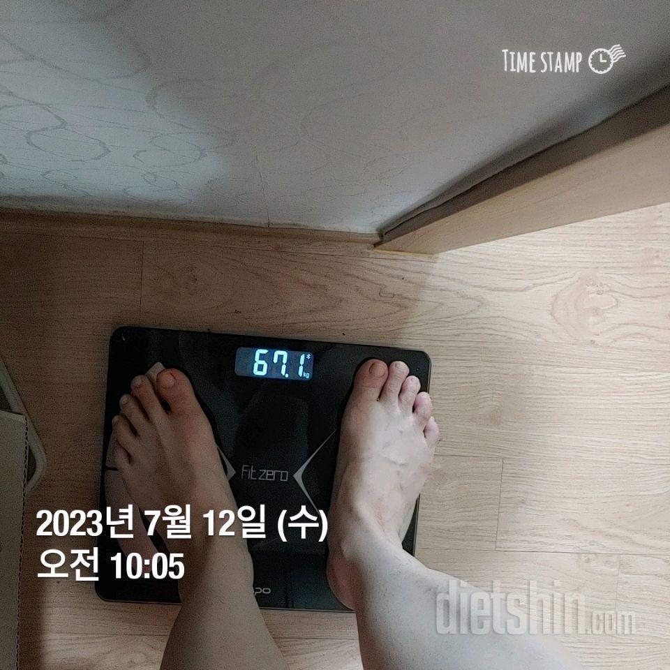 [다신 20기] 12일차 체중