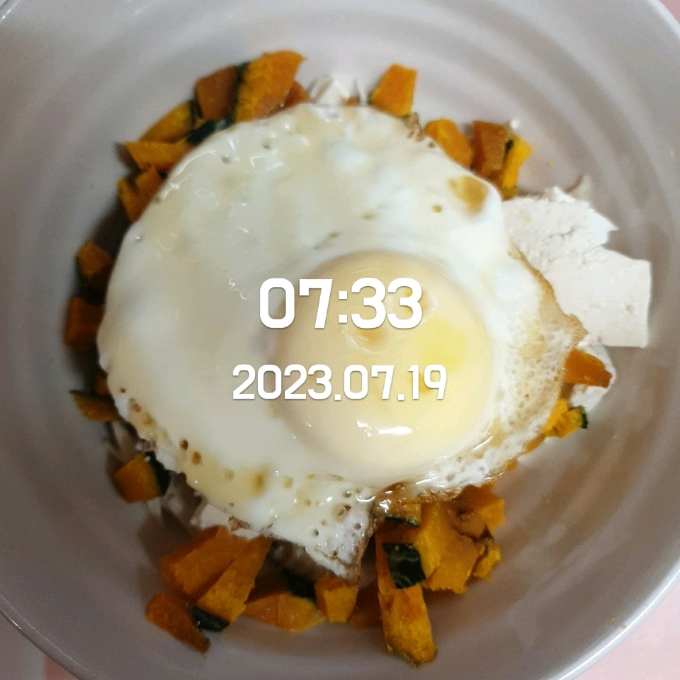 07월 19일( 아침식사 420kcal)