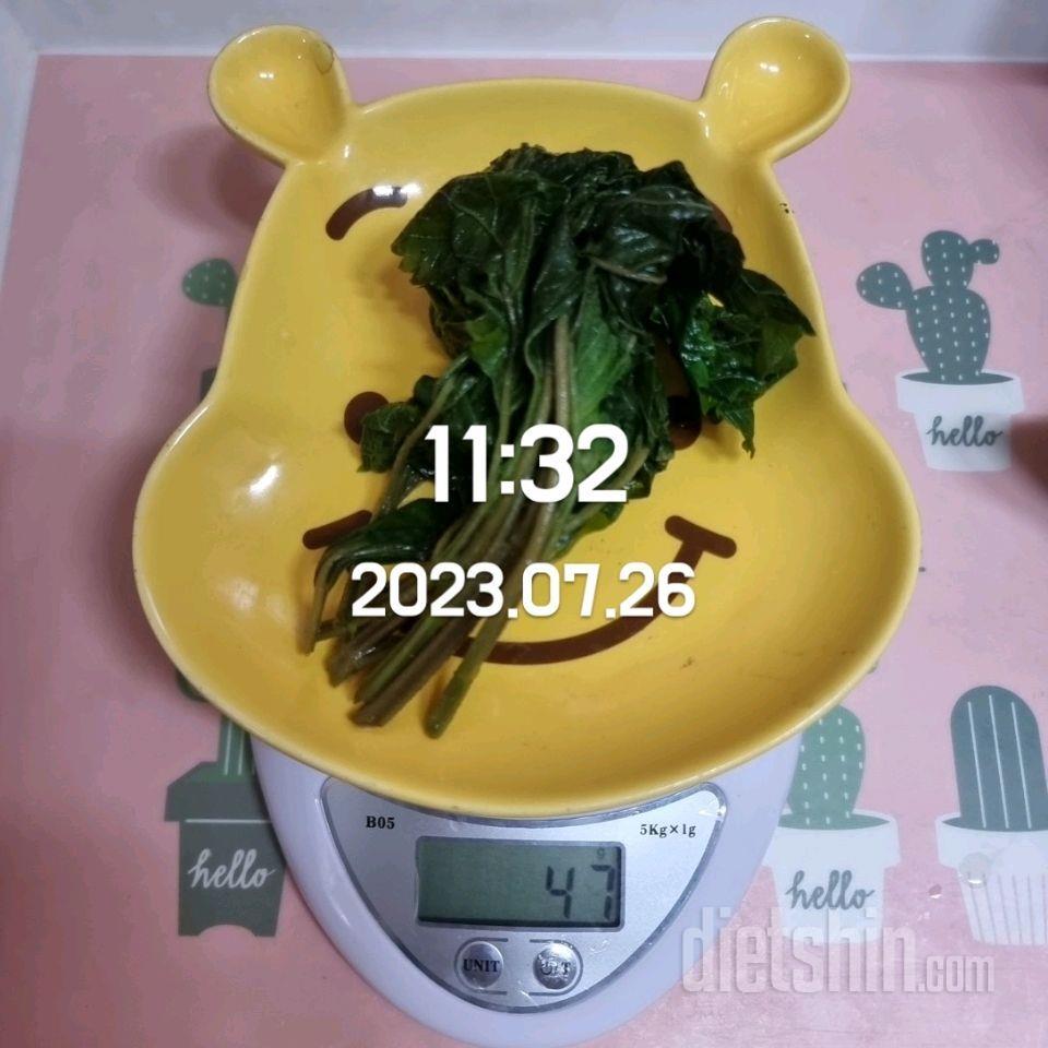 07월 26일( 아침식사 530kcal)